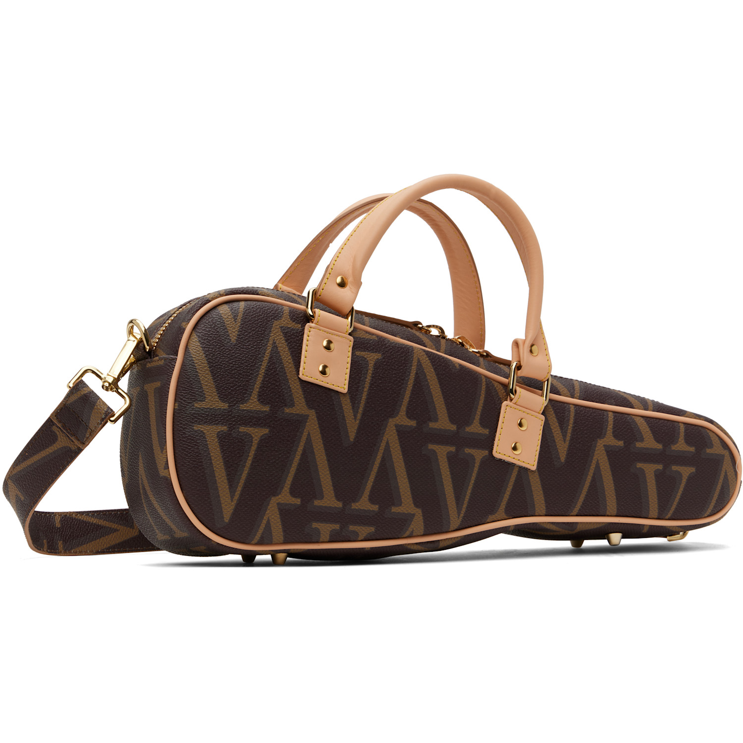  Vaquera Brown Monogram Violin Bag 