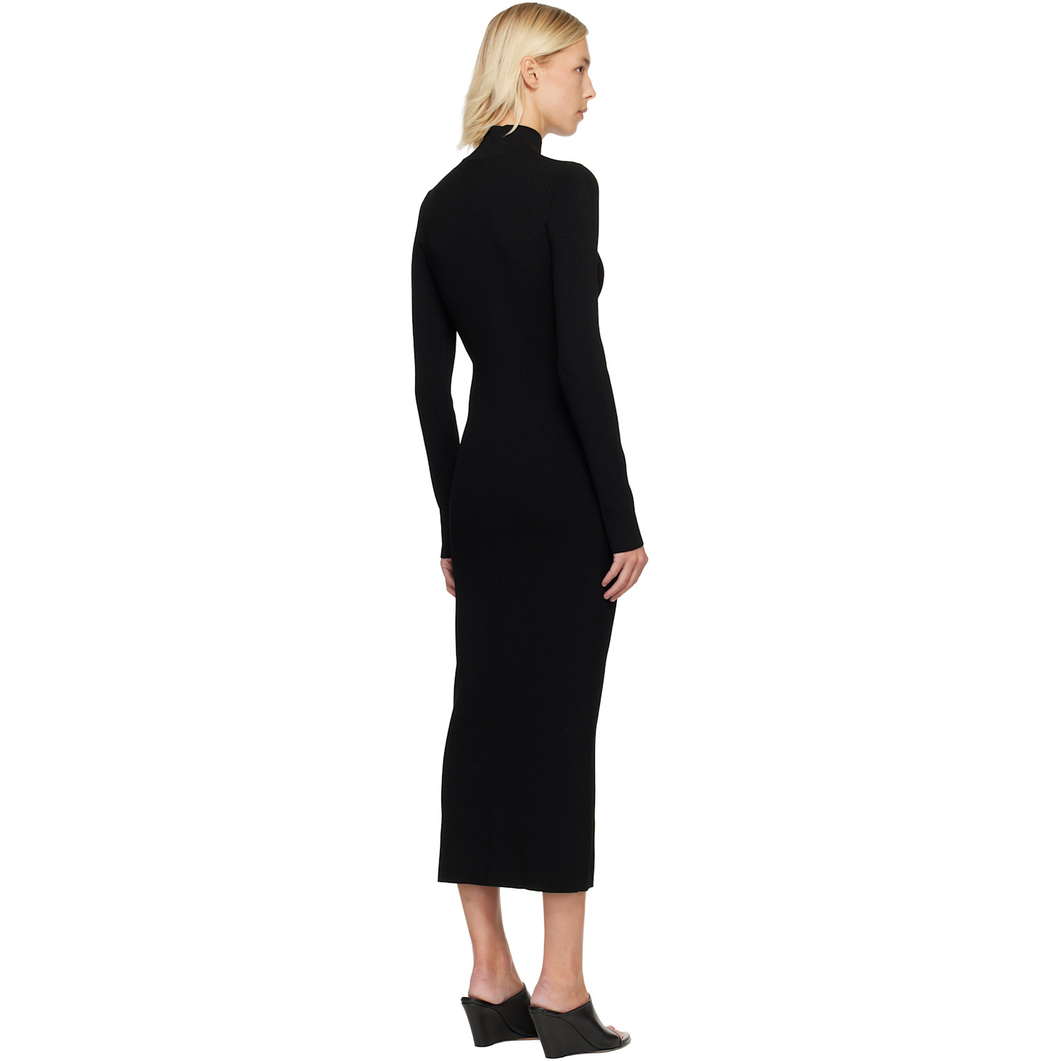  Diesel Black M-zary-b Maxi Dress 