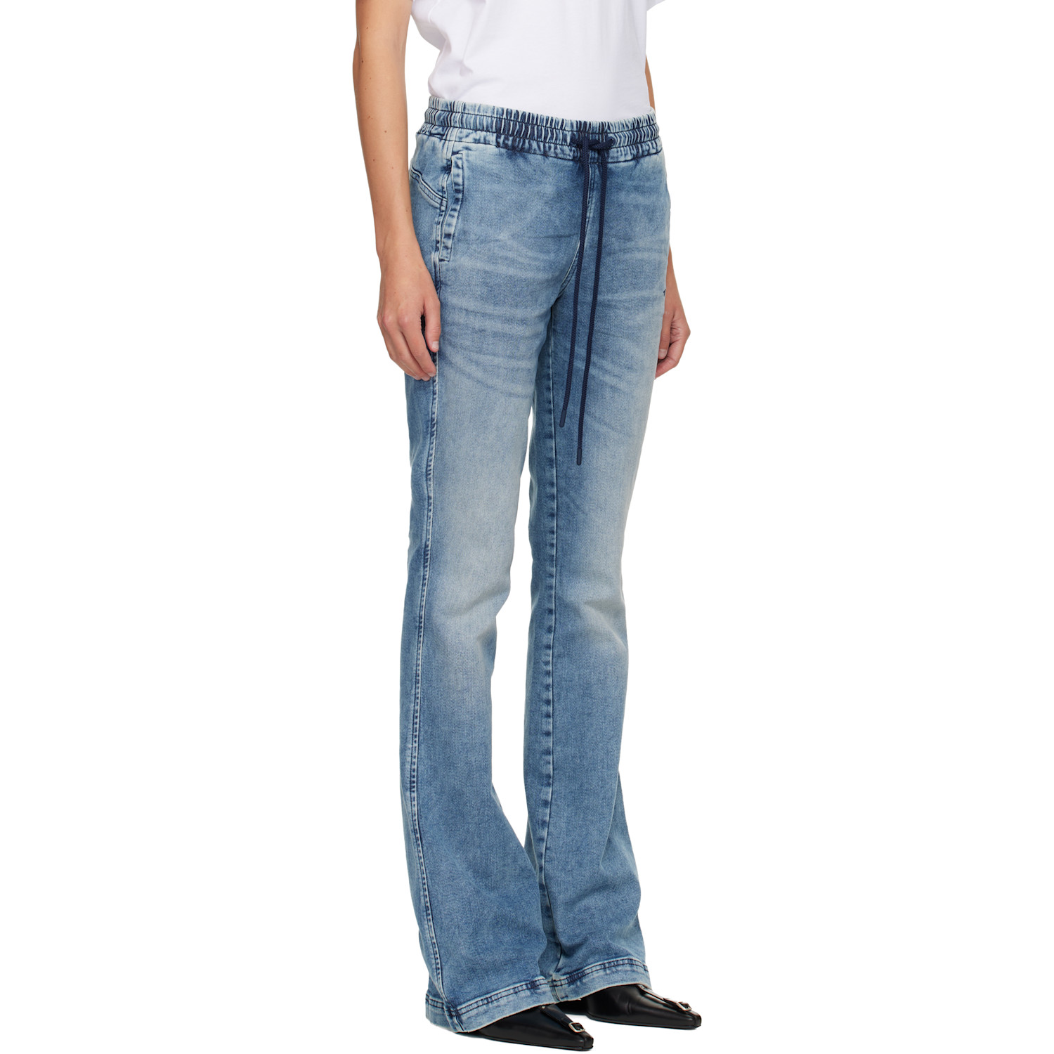  Diesel Blue Bootcut 2069 D-ebbey Joggjeans Lounge Pants 