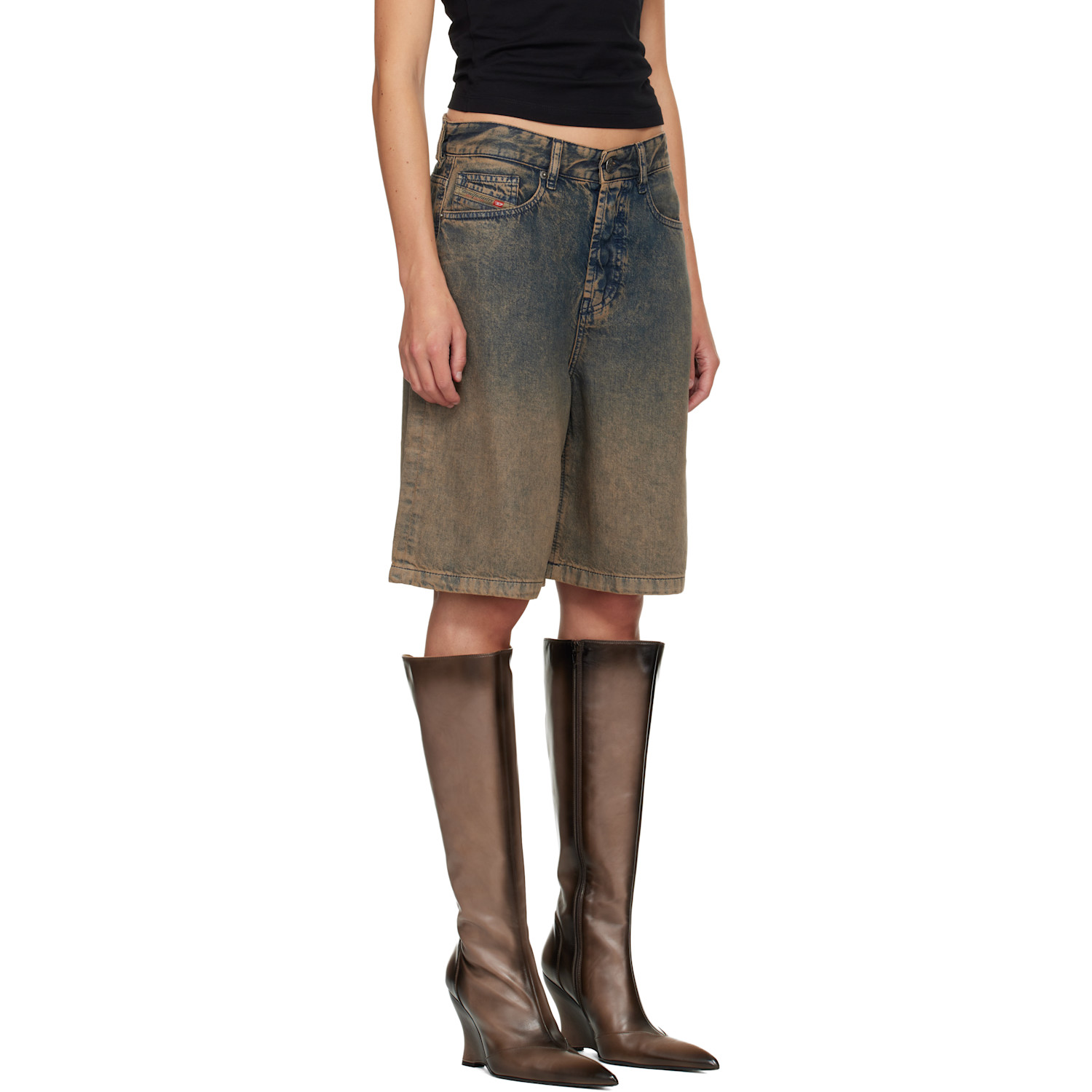  Diesel Blue De-sire-short-s Shorts 