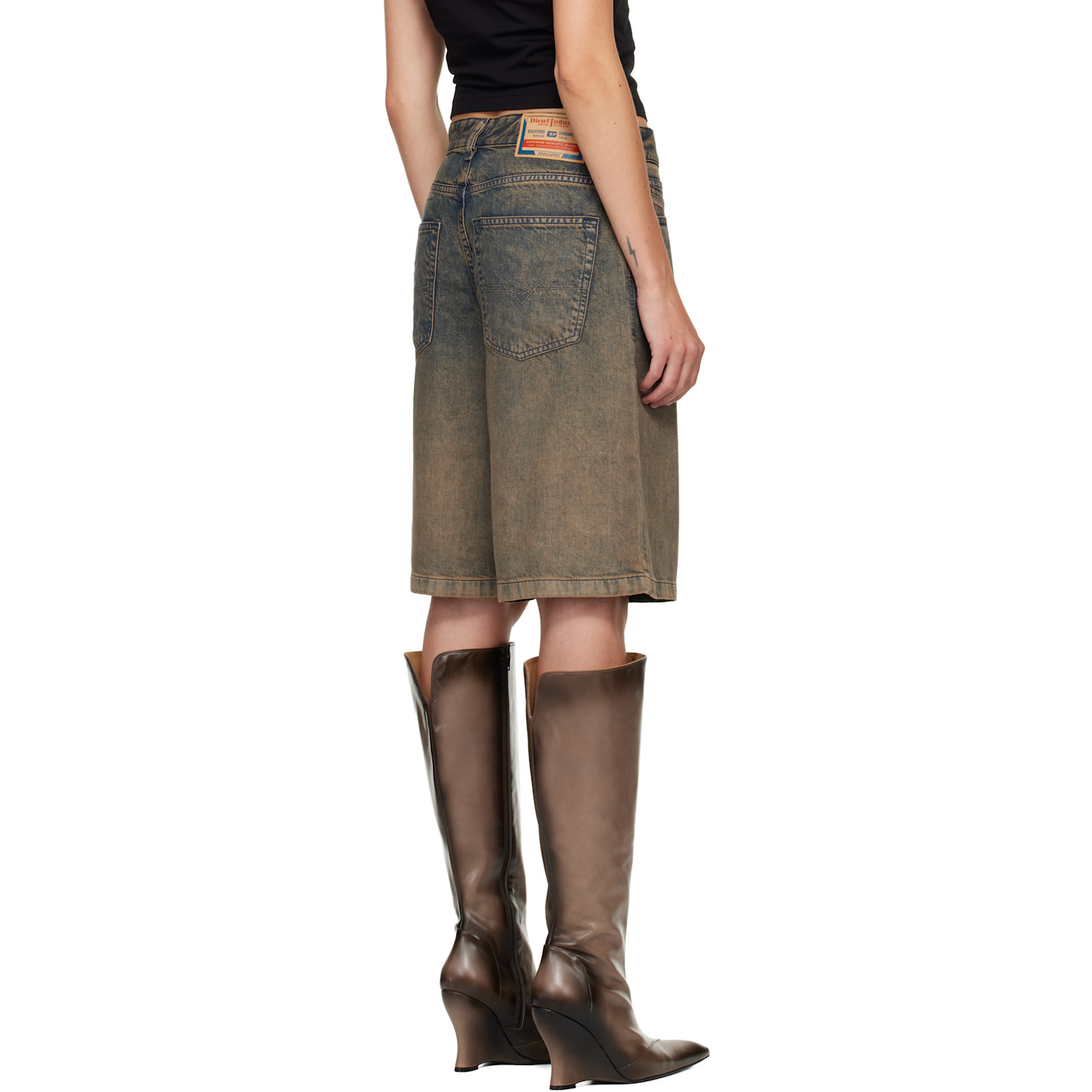  Diesel Blue De-sire-short-s Shorts 