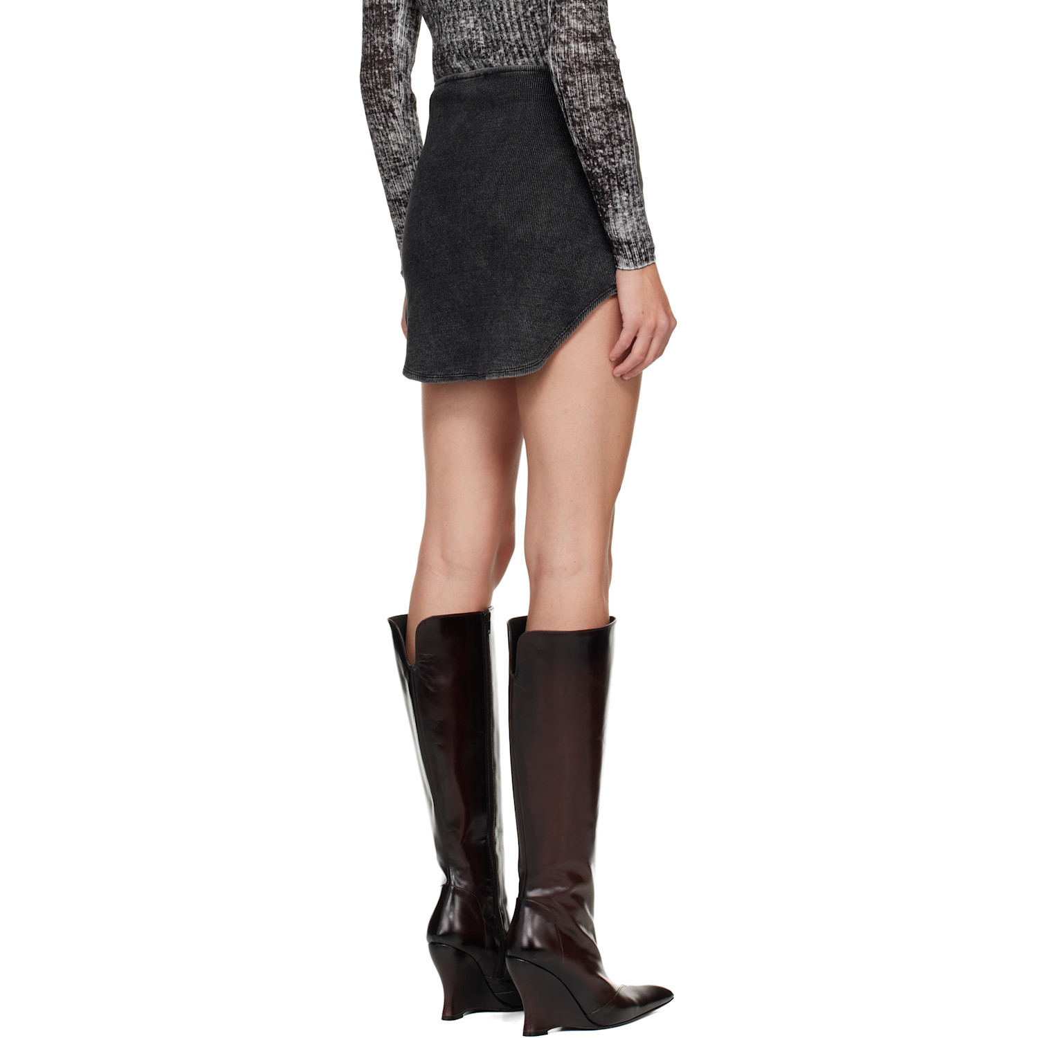  Diesel Black De-vany-s Denim Miniskirt 