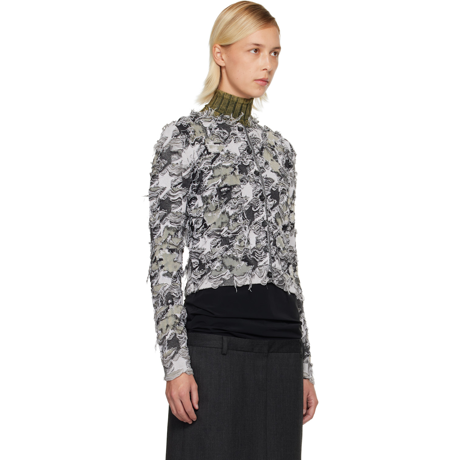  Diesel Gray M-sibylla Cardigan 