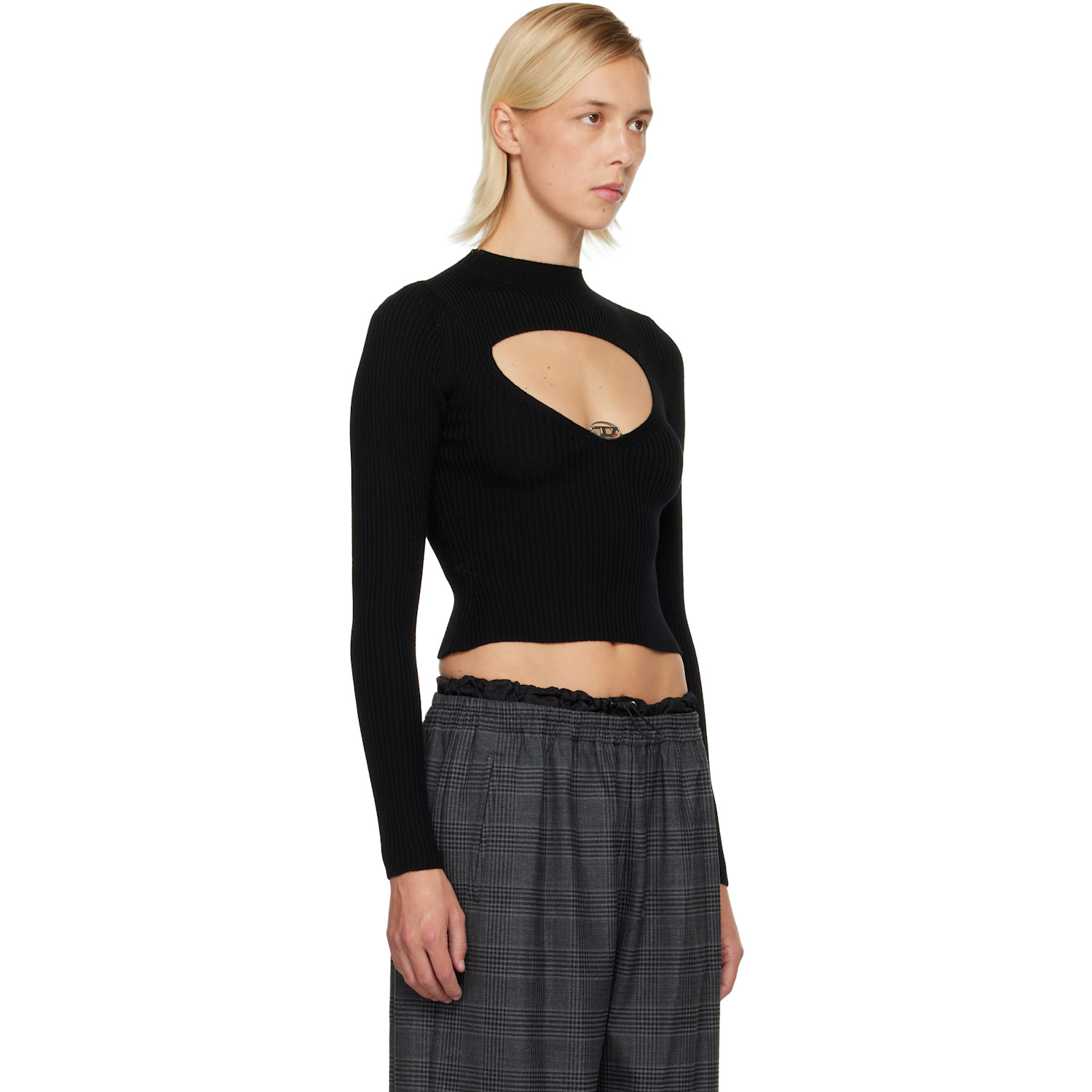  Diesel Black M-olina Sweater 