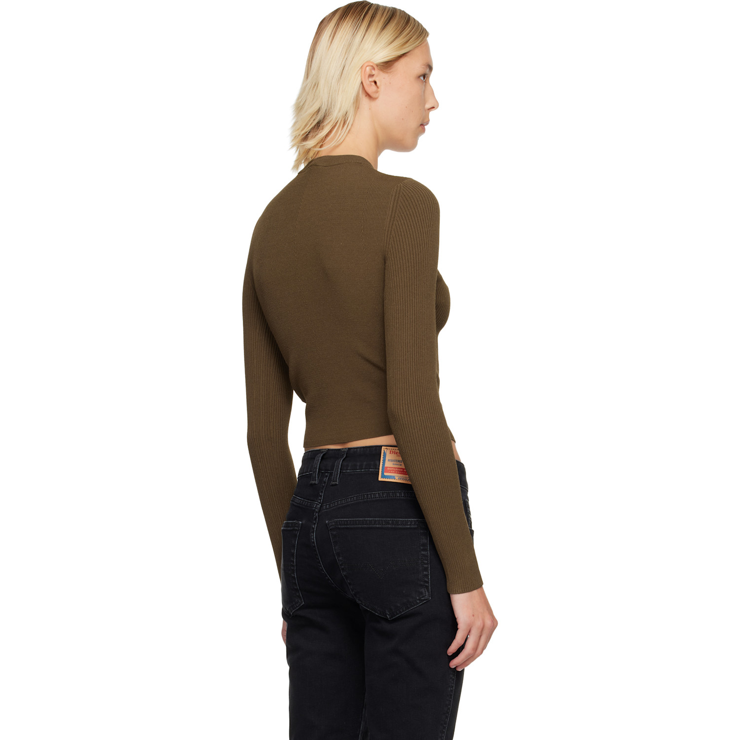 Diesel Khaki M-valari Sweater 