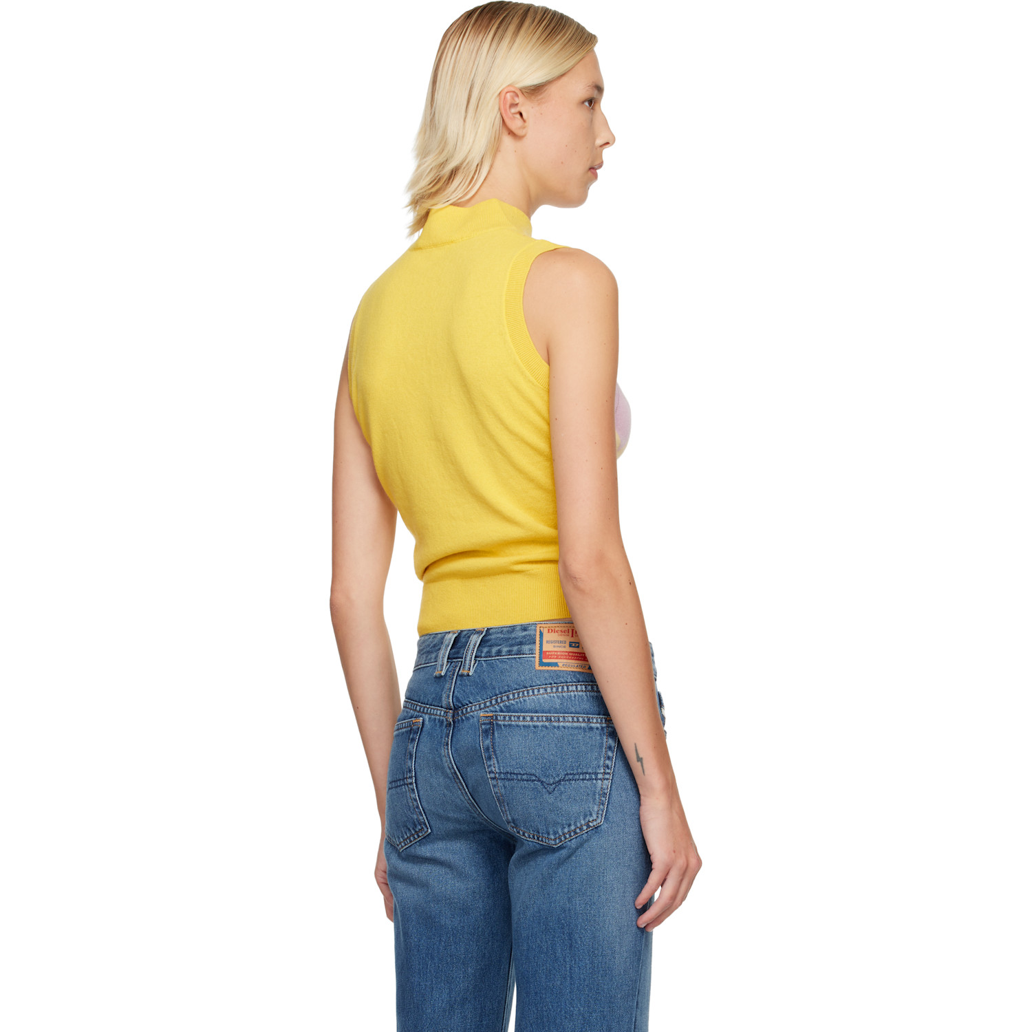  Diesel Yellow M-romko-sl Vest 