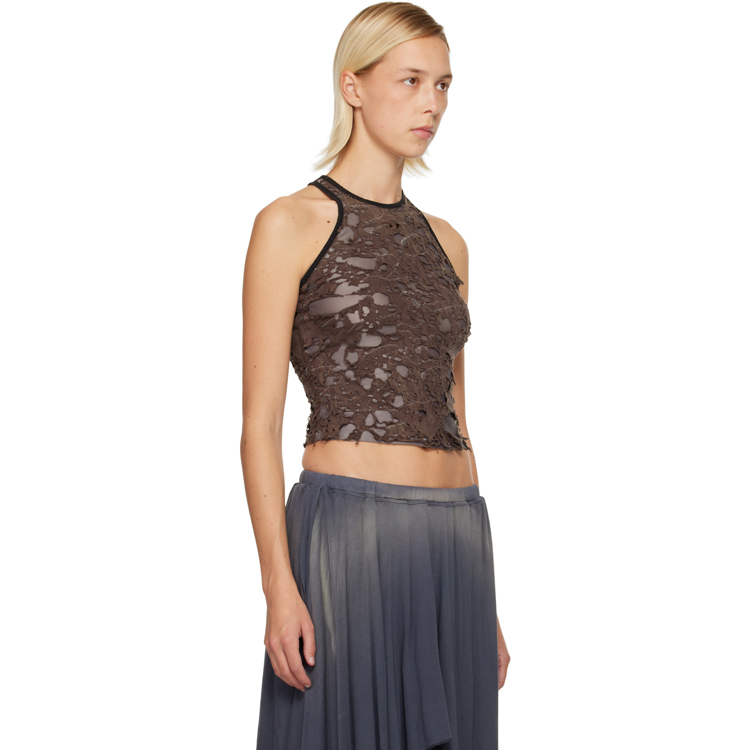  Diesel Brown T-ilm Tank Top 