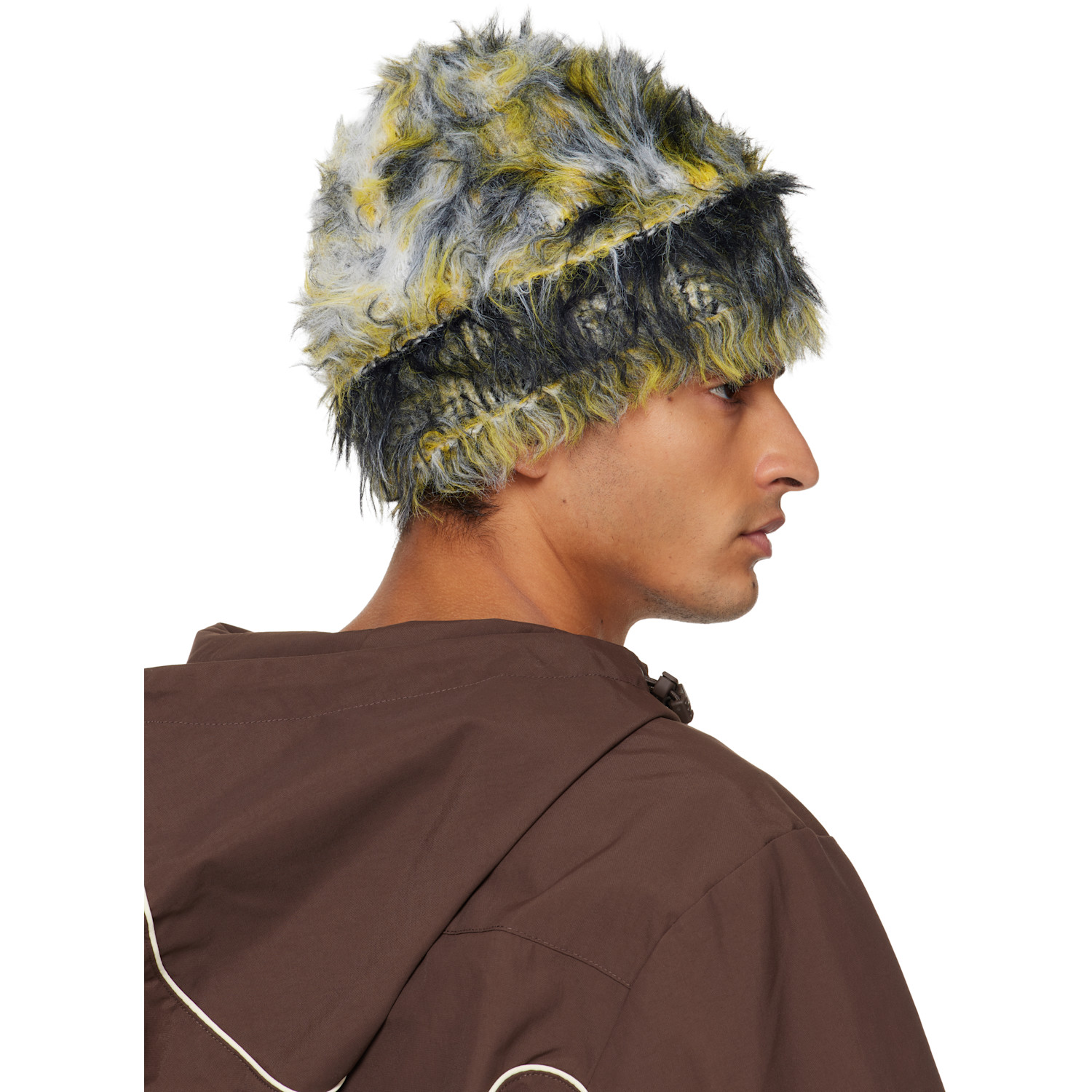  Diesel Yellow & Black K-alliseo Beanie 