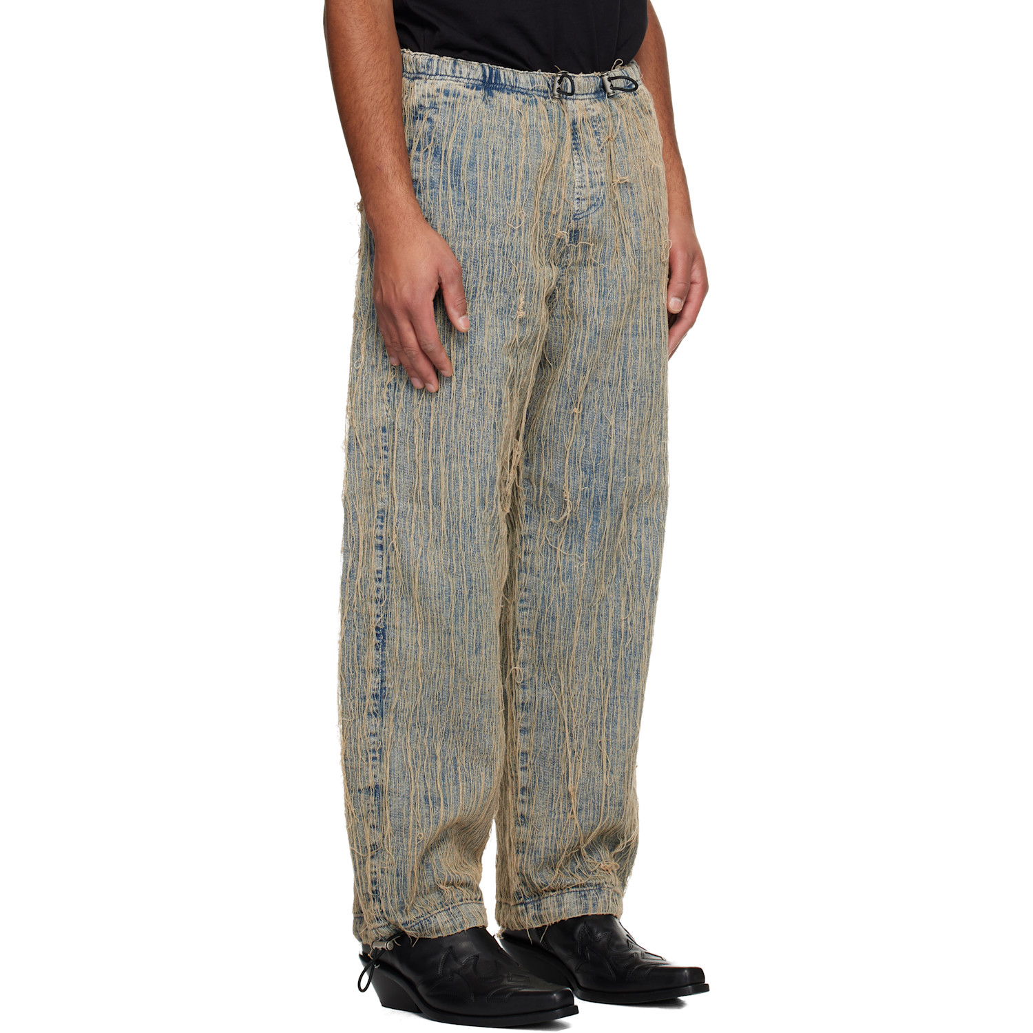  Diesel Blue Relaxed D-martial 0cmbz Jeans 