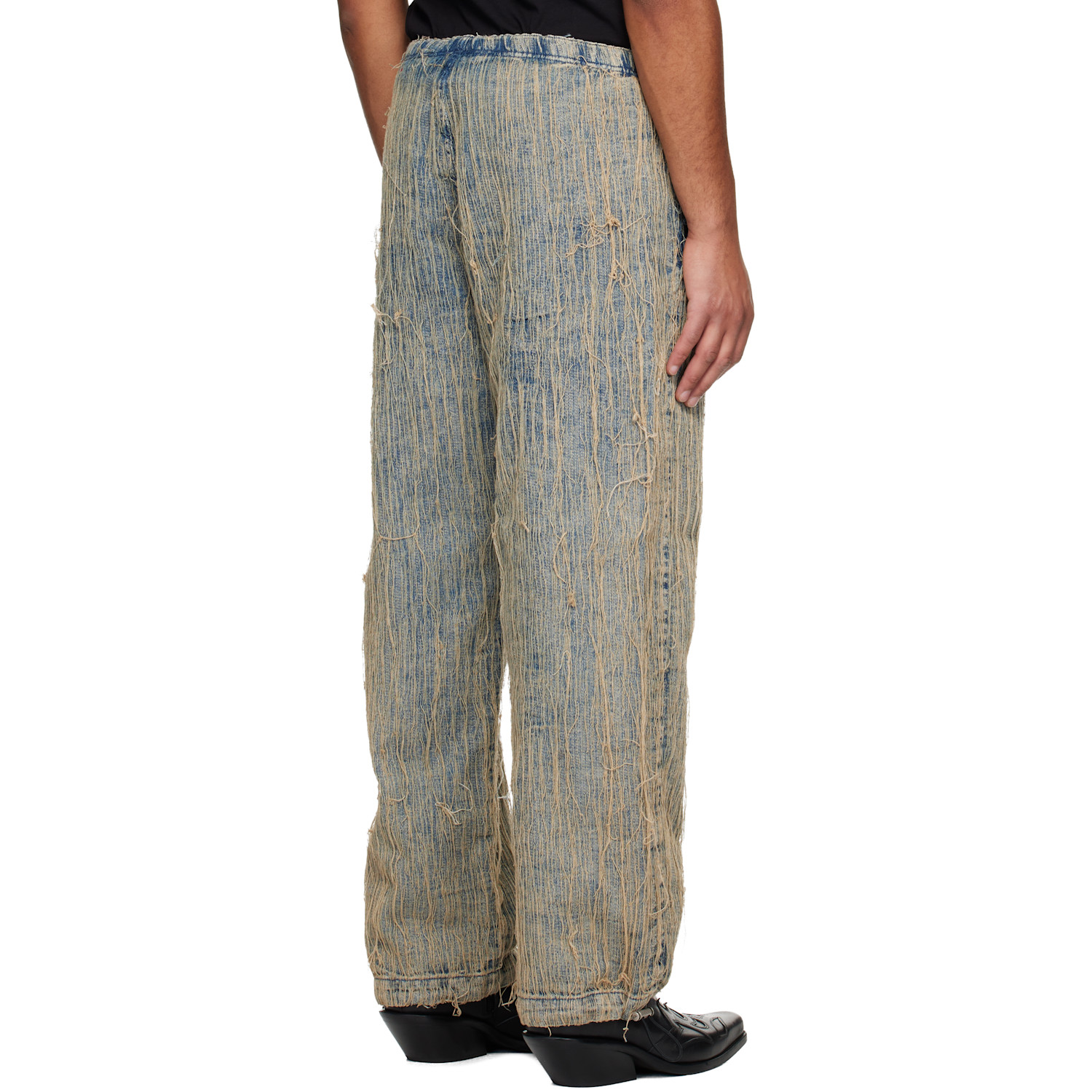  Diesel Blue Relaxed D-martial 0cmbz Jeans 