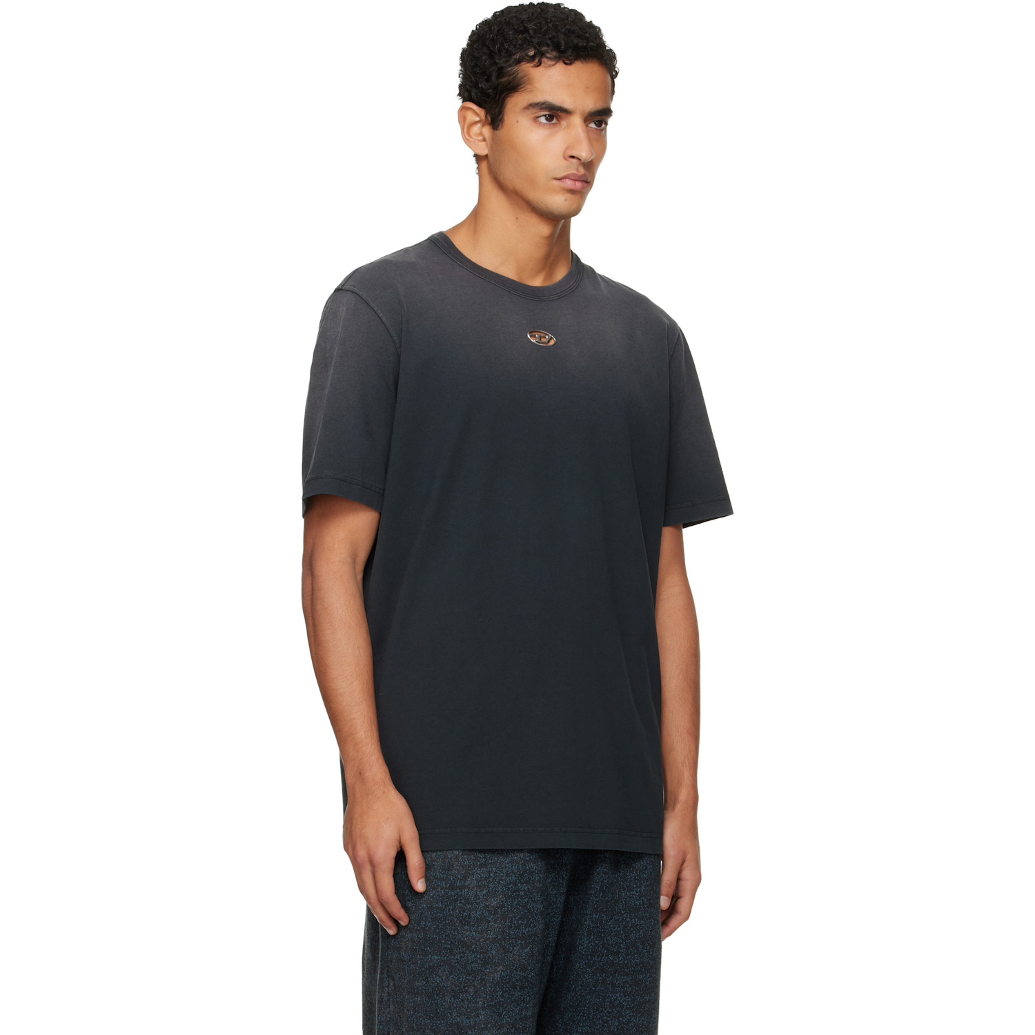  Diesel Black T-adjust-t1 T-shirt 