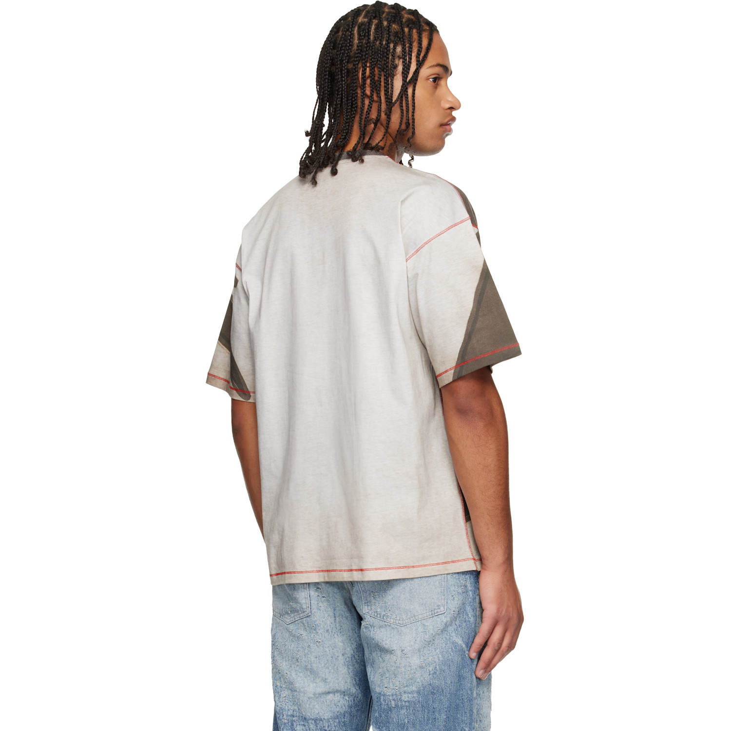  Diesel Brown T-boxt-show T-shirt 