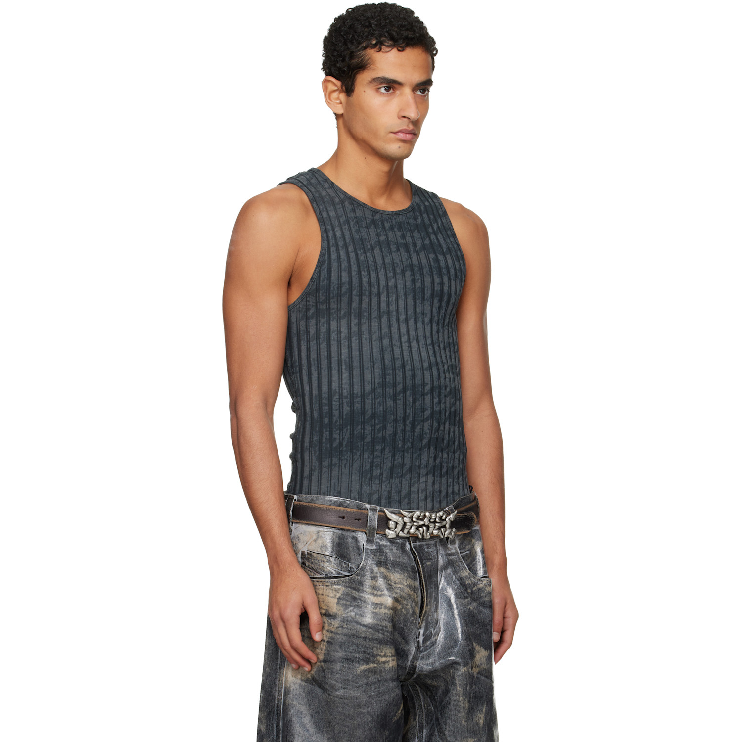  Diesel Gray T-goty-pie Tank Top 