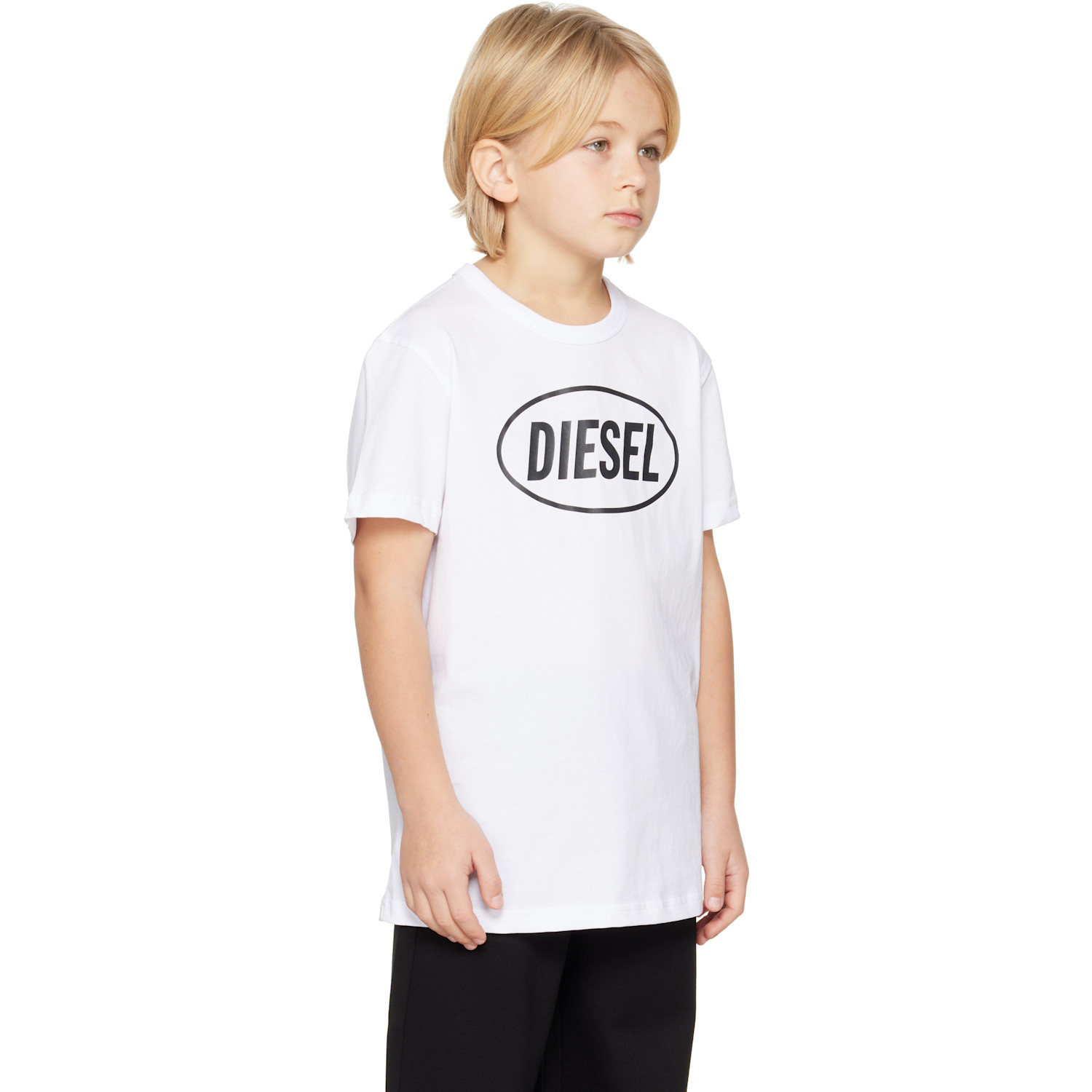  Diesel Kids White Tundra T-shirt 