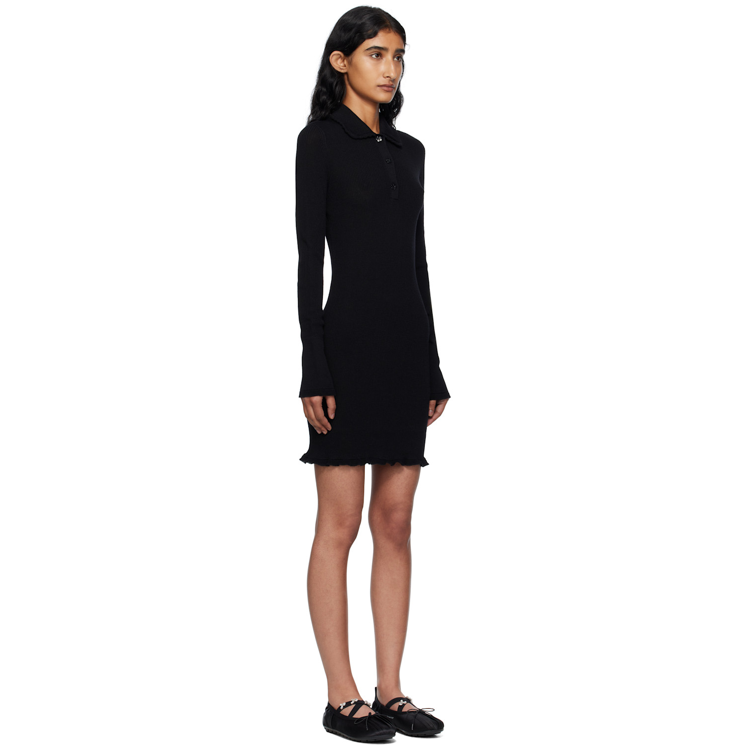  Cecilie Bahnsen Black Botka Minidress 