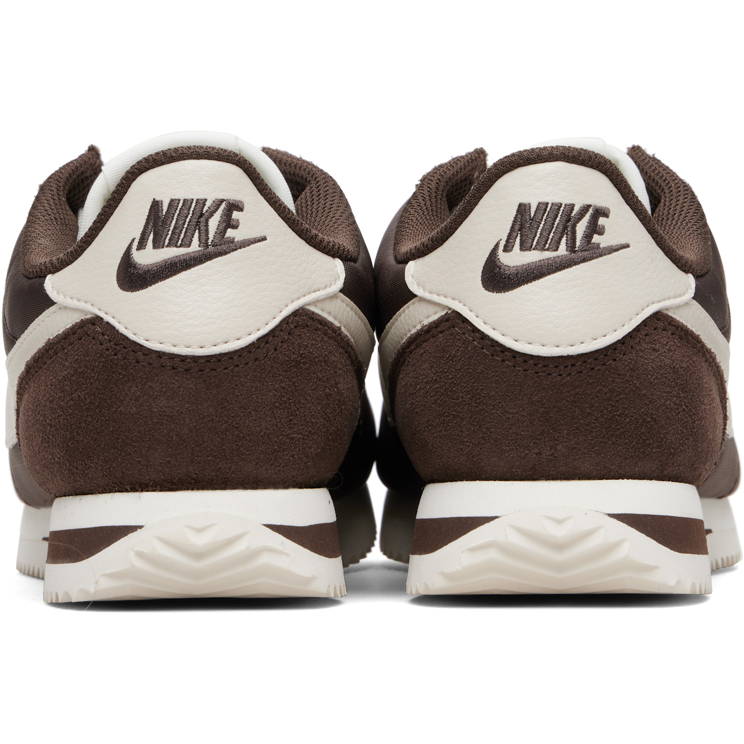  Nike Brown Cortez Textile Sneakers 
