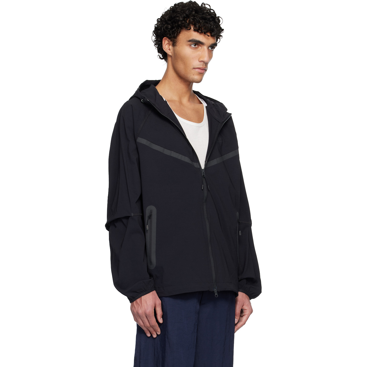  Nike Black Nike Tech Woven Jacket 