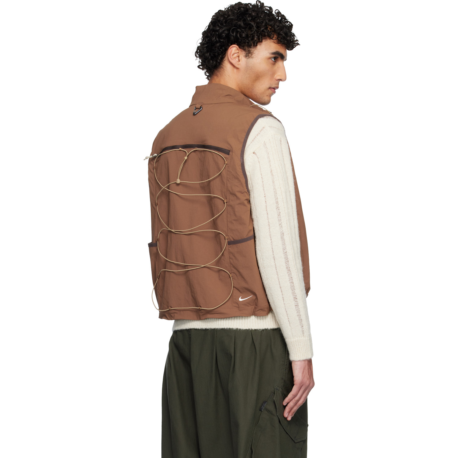  Nike Tan Nike Acg 'death Bloom' Vest 