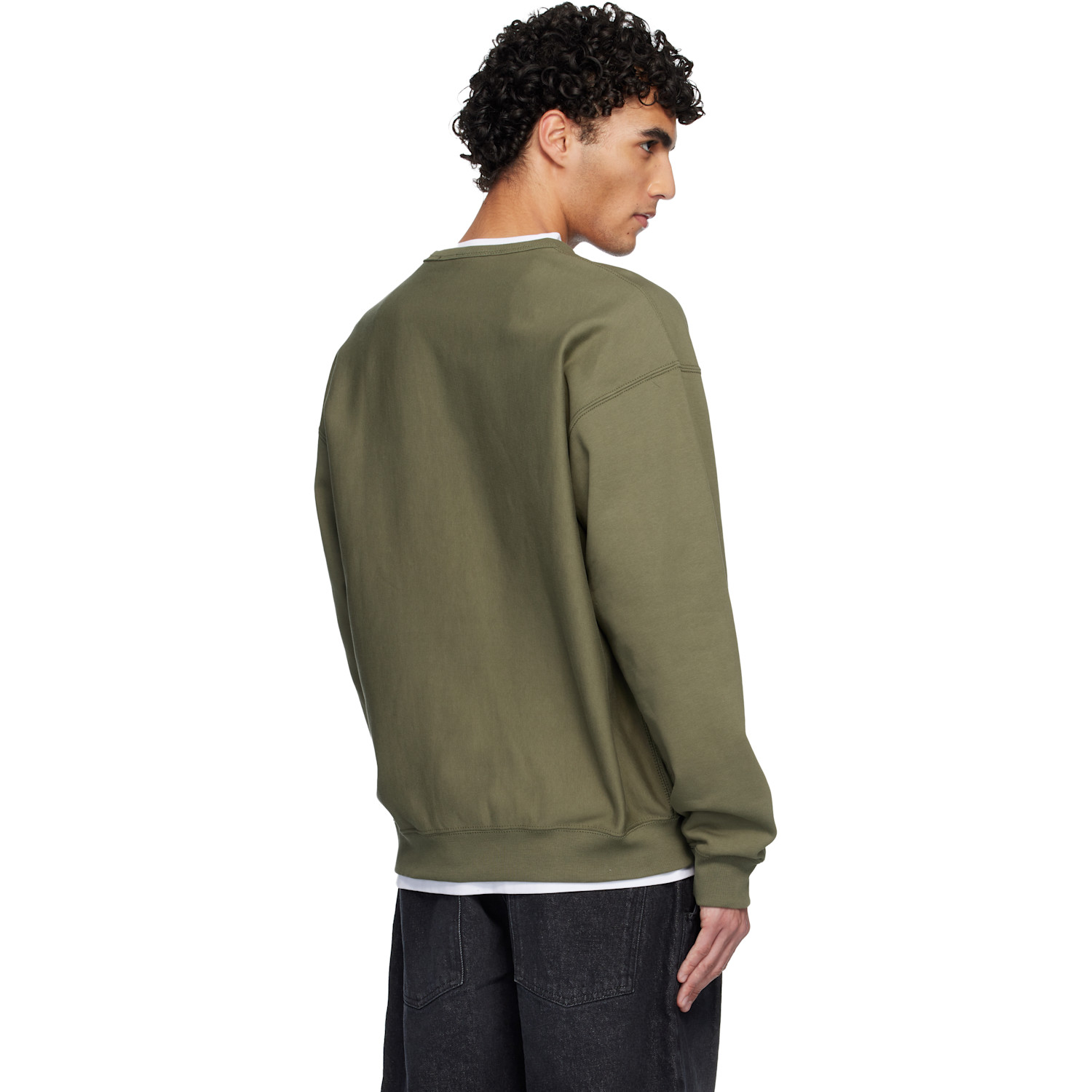  Nike Green Nike Solo Swoosh Sweatshirt 