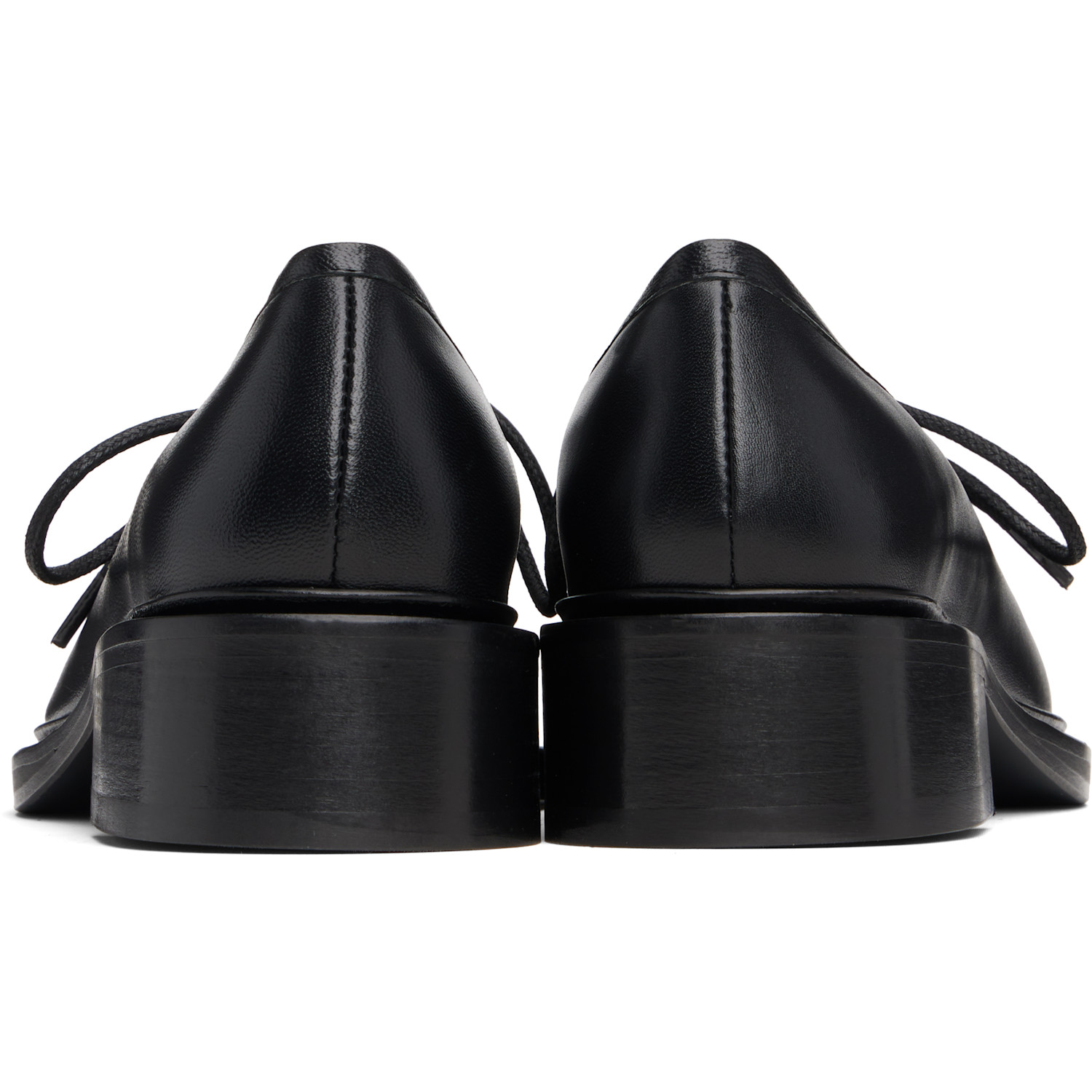  Nicole Saldaña Black Fabiana Loafers 