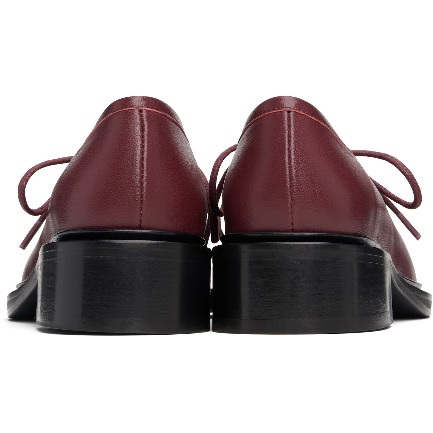  Nicole Saldaña Ssense Exclusive Red Fabiana Loafers 