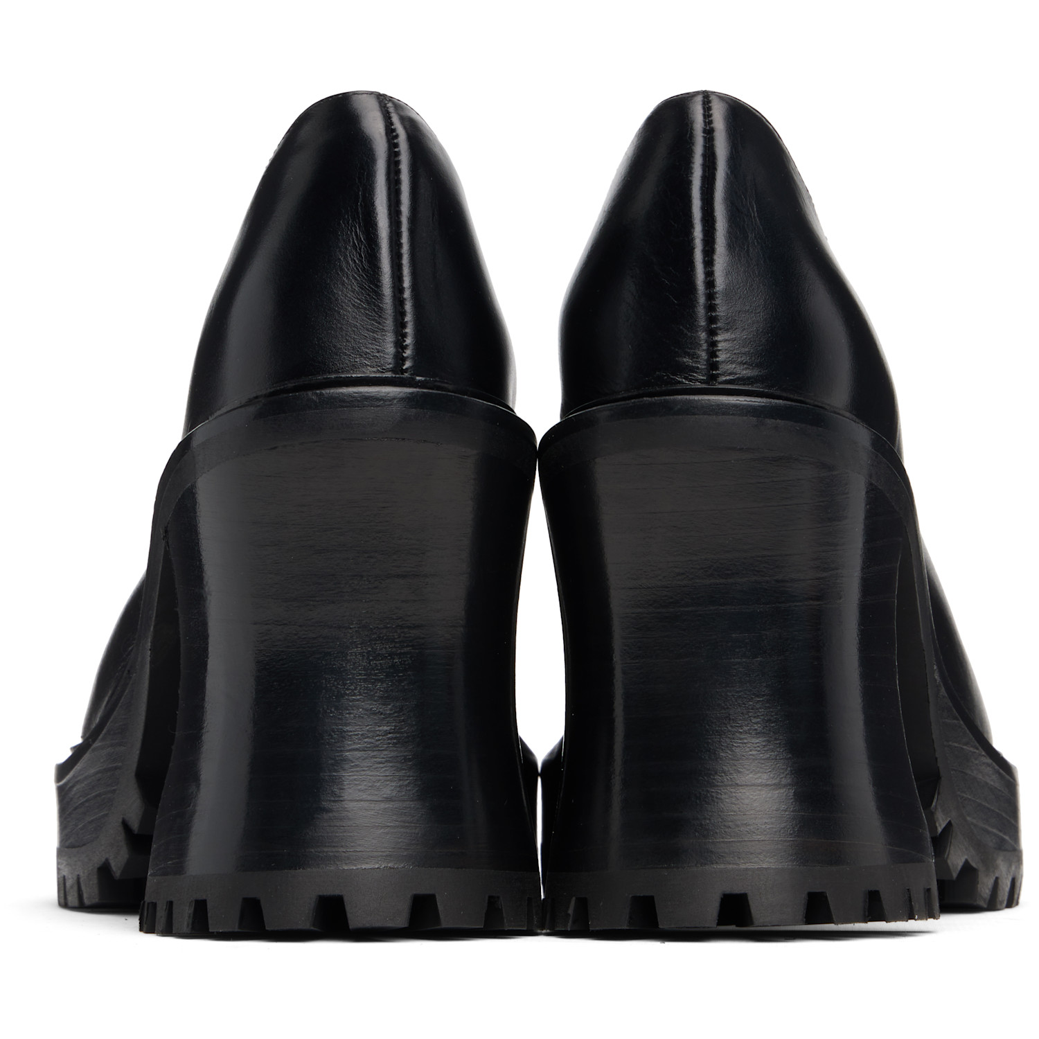  Nicole Saldaña Black Hannah Platform Heels 