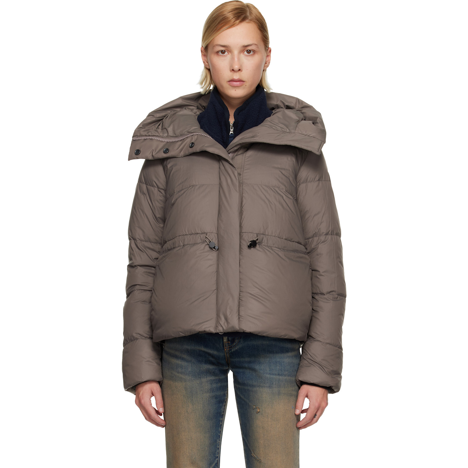 Canada Goose Taupe Montgomery Down Jacket