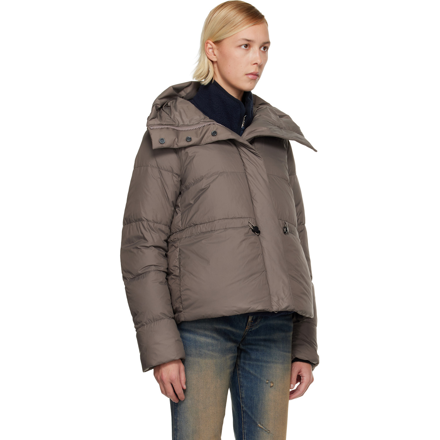  Canada Goose Taupe Montgomery Down Jacket 