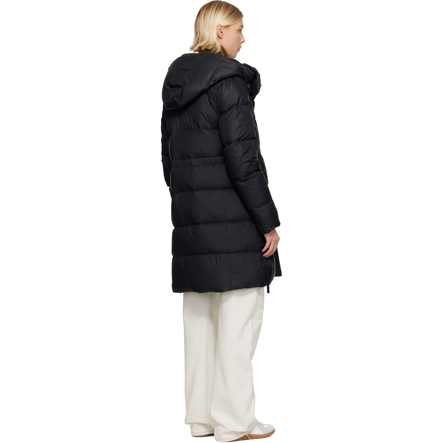  Canada Goose Black 'tonal Label' Montgomery Down Coat 