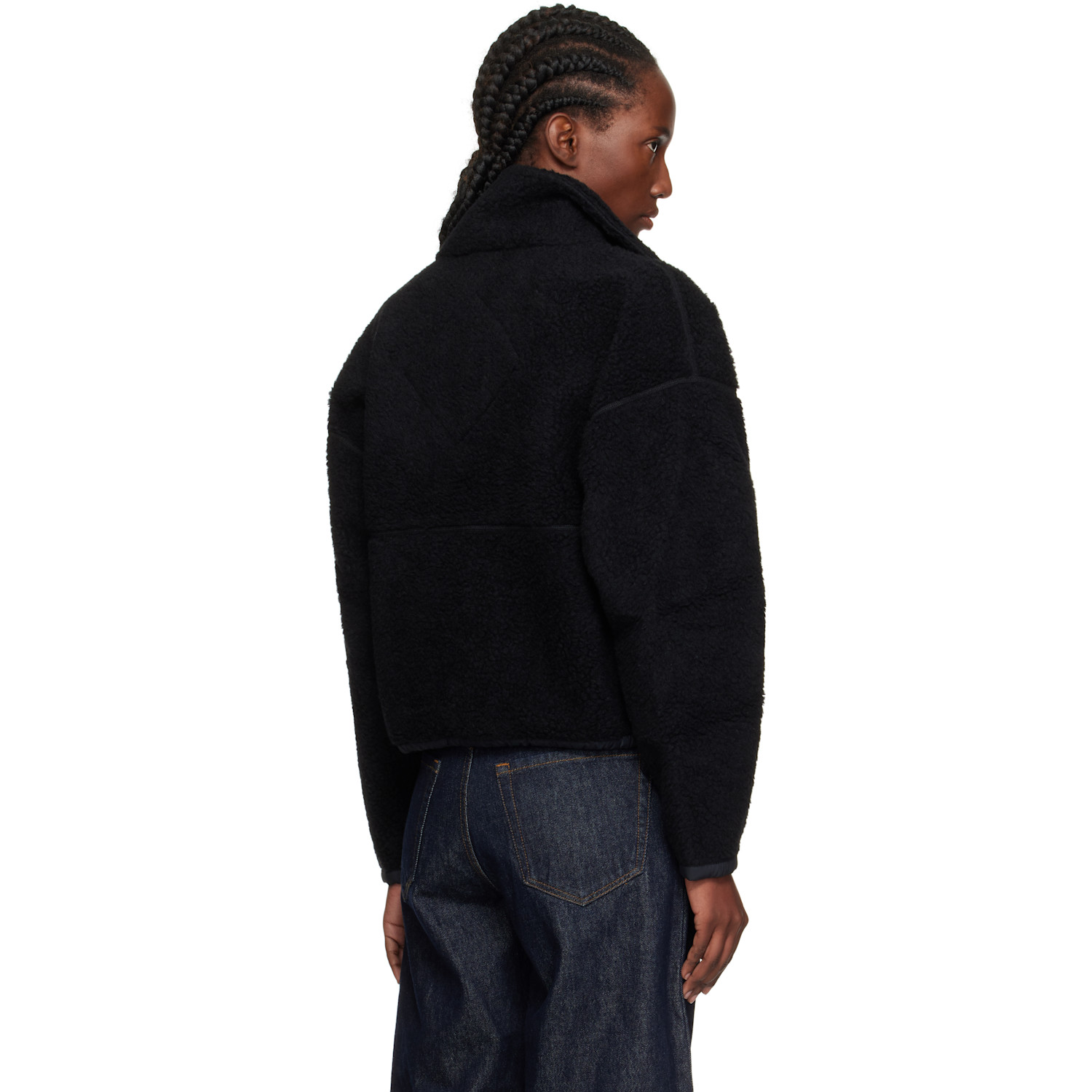  Canada Goose Black Simcoe Zip Up Fleece Sweater 