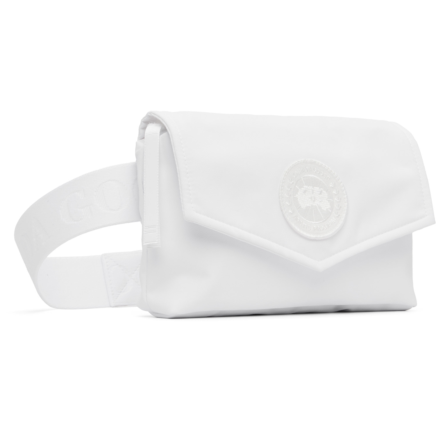  Canada Goose White Mini Waist Pack Belt Bag 