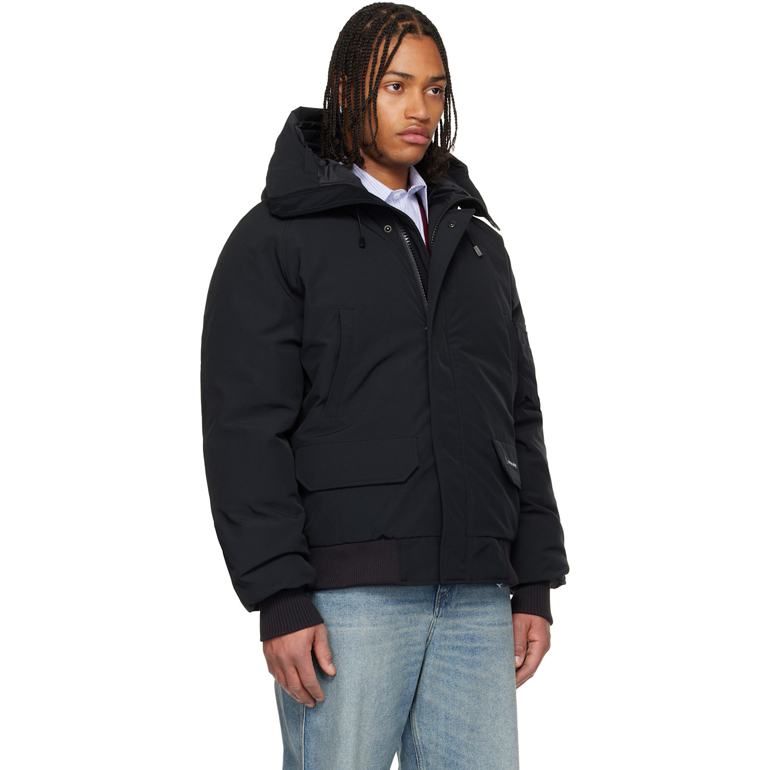  Canada Goose Black Chilliwack Bomber Down Jacket 