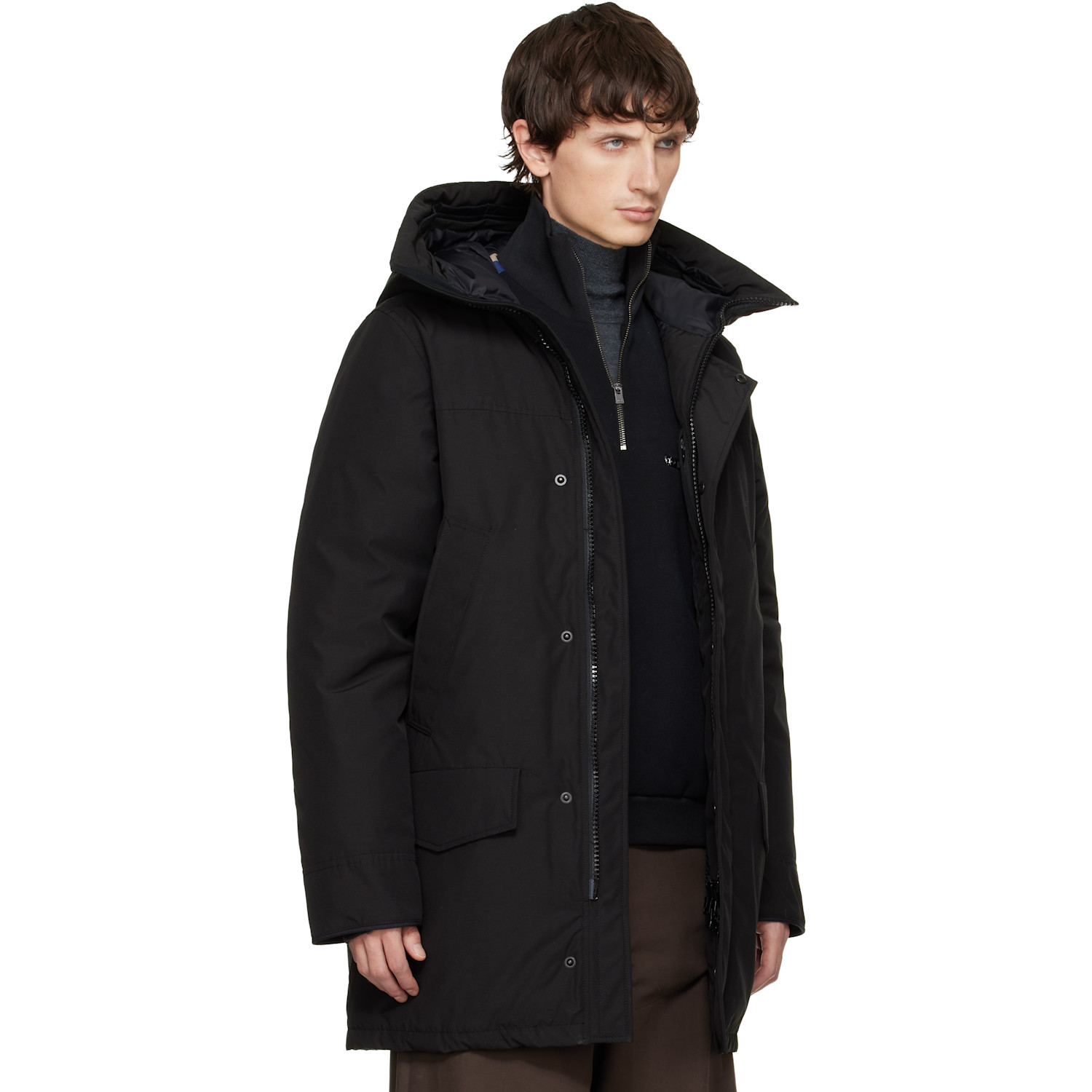  Canada Goose Black Langford Down Jacket 