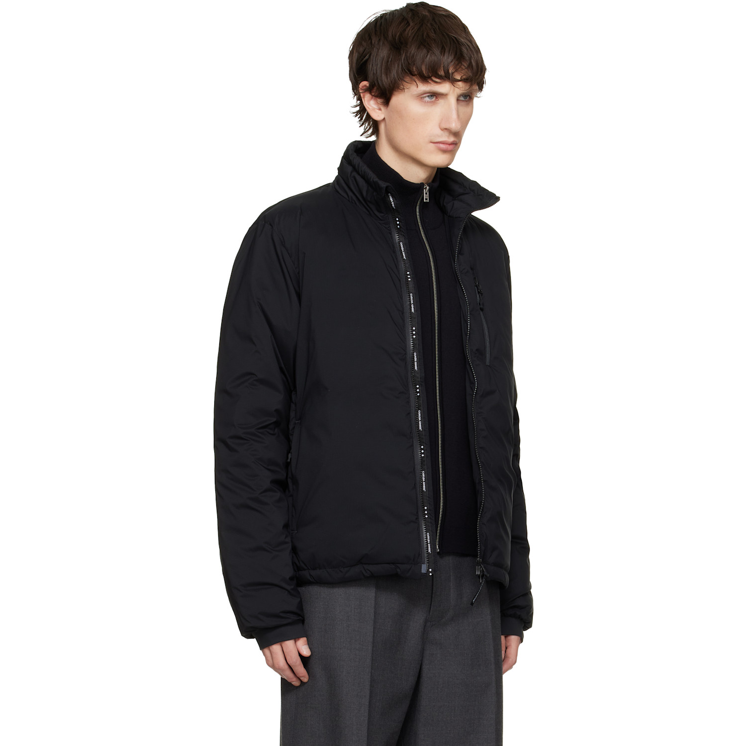  Canada Goose Black Lodge Down Jacket 