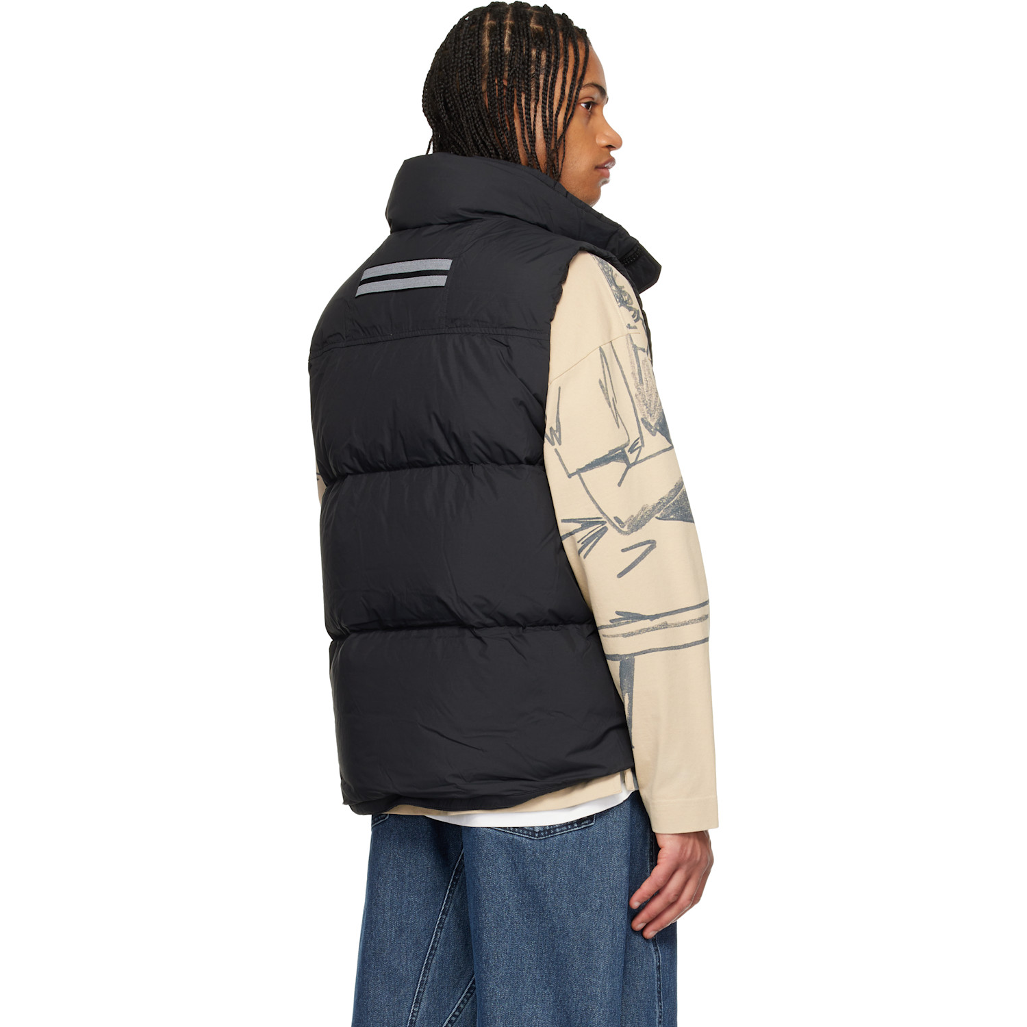  Canada Goose Black Lawrence Puffer Down Vest 