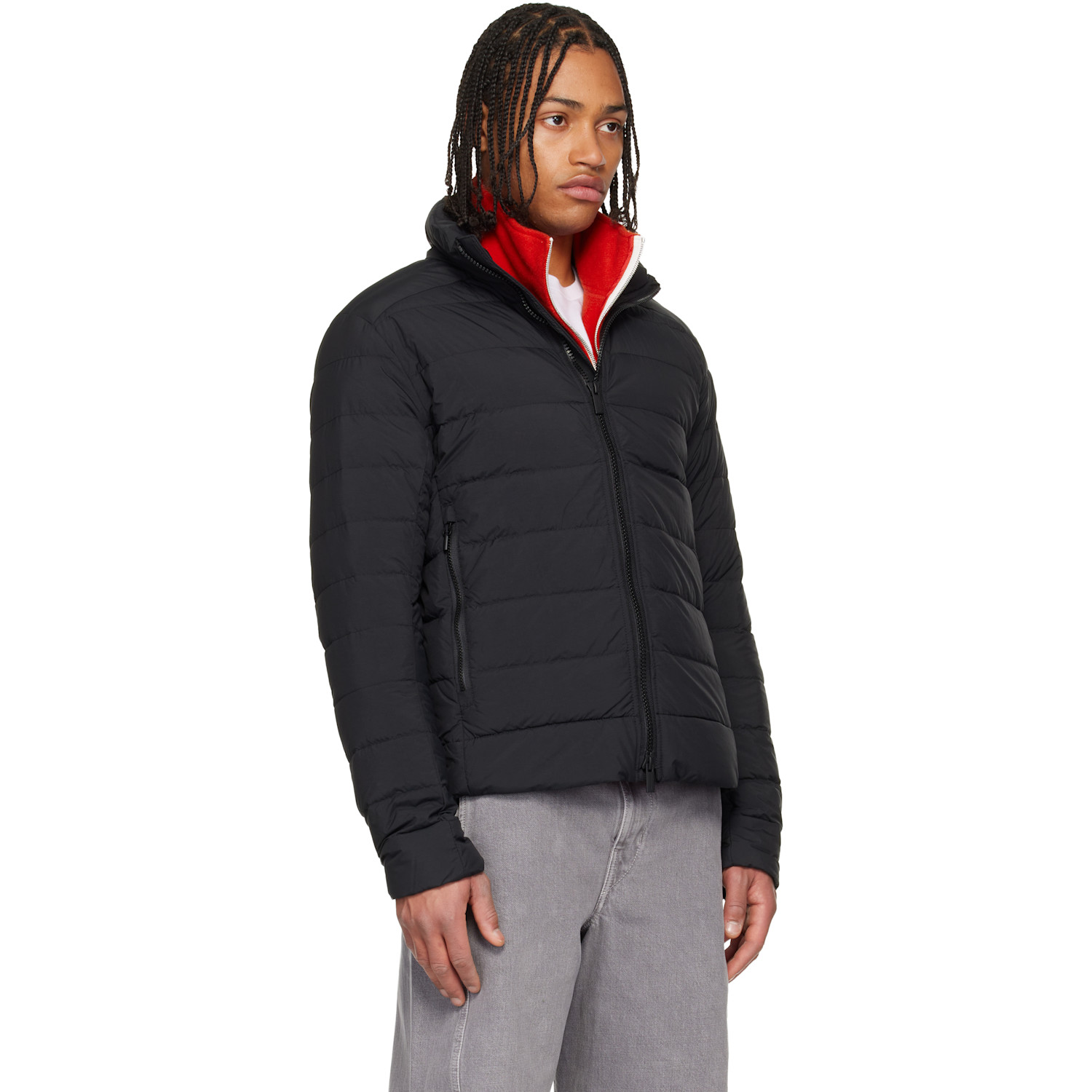  Canada Goose Black Crofton Enduraluxe Down Jacket 