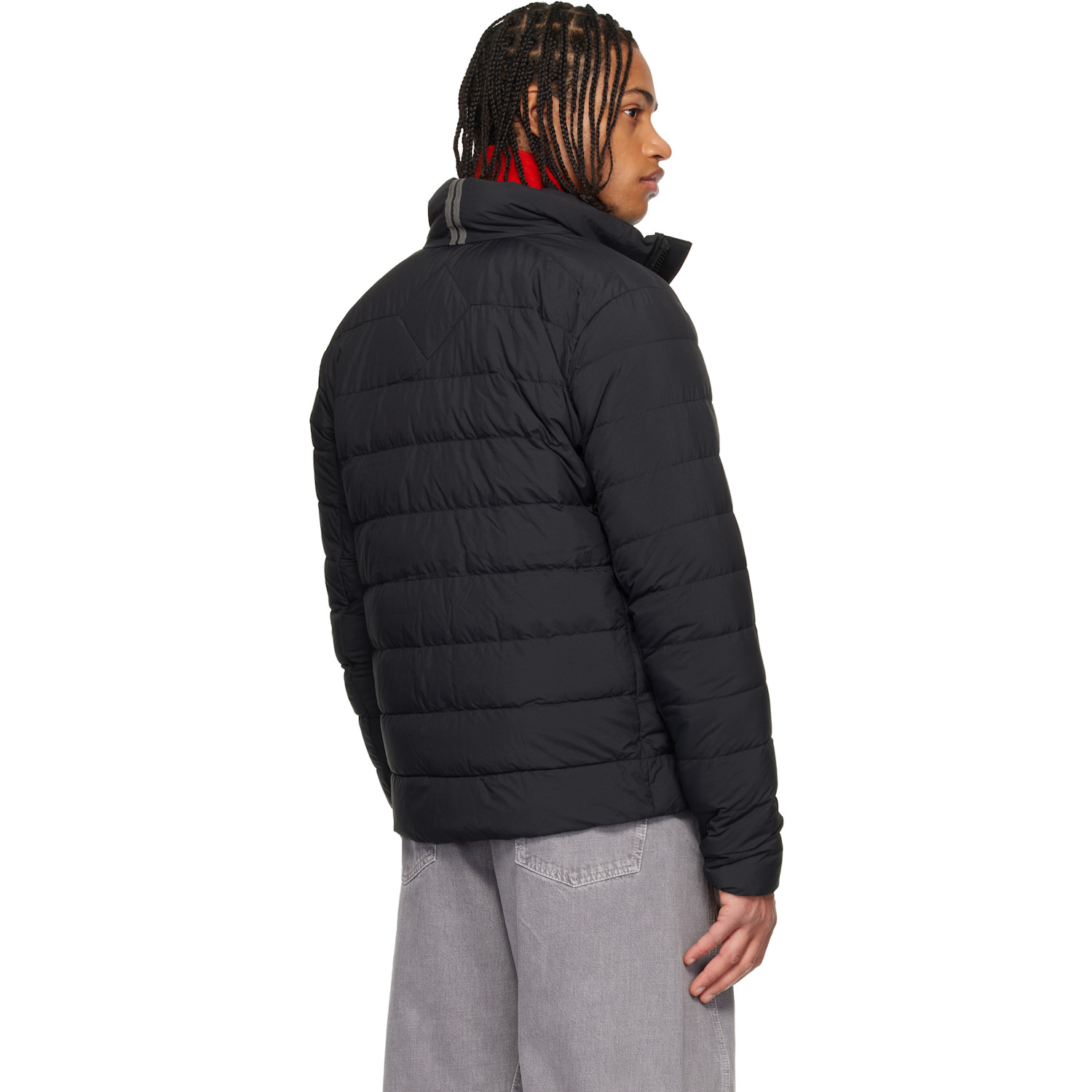  Canada Goose Black Crofton Enduraluxe Down Jacket 