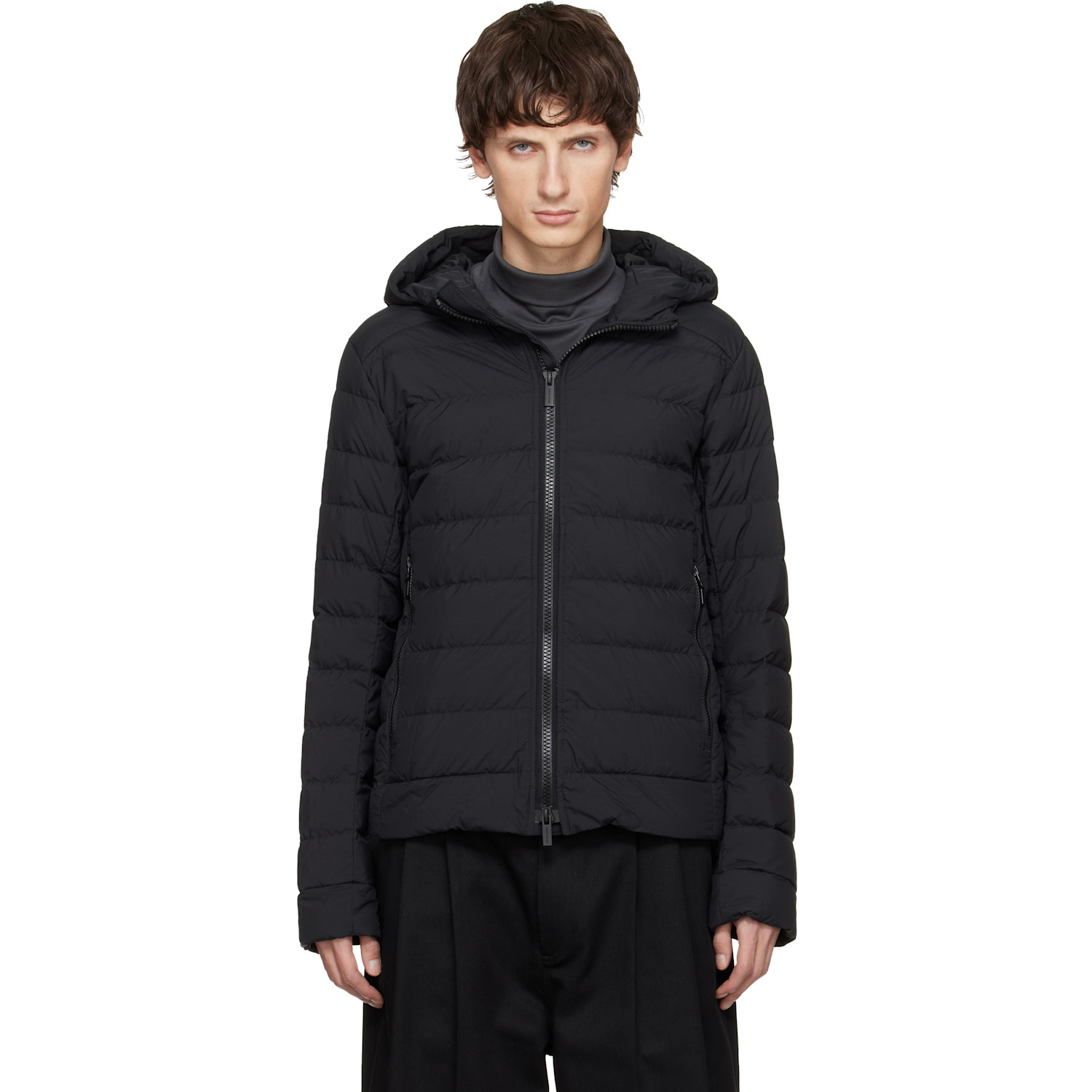 Canada Goose Black Crofton EnduraLuxe Down Jacket