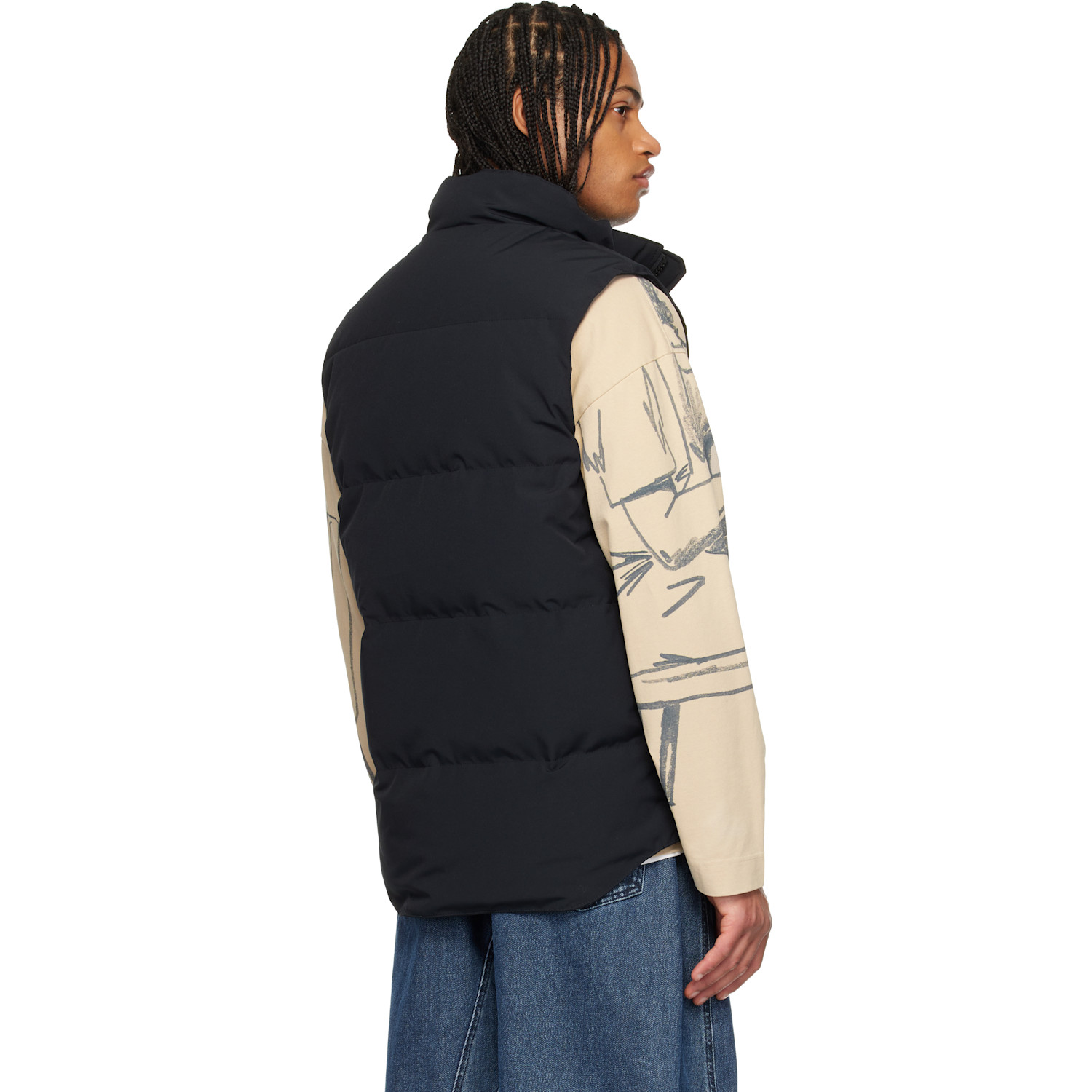  Canada Goose Black 'black Label' Garson Down Vest 