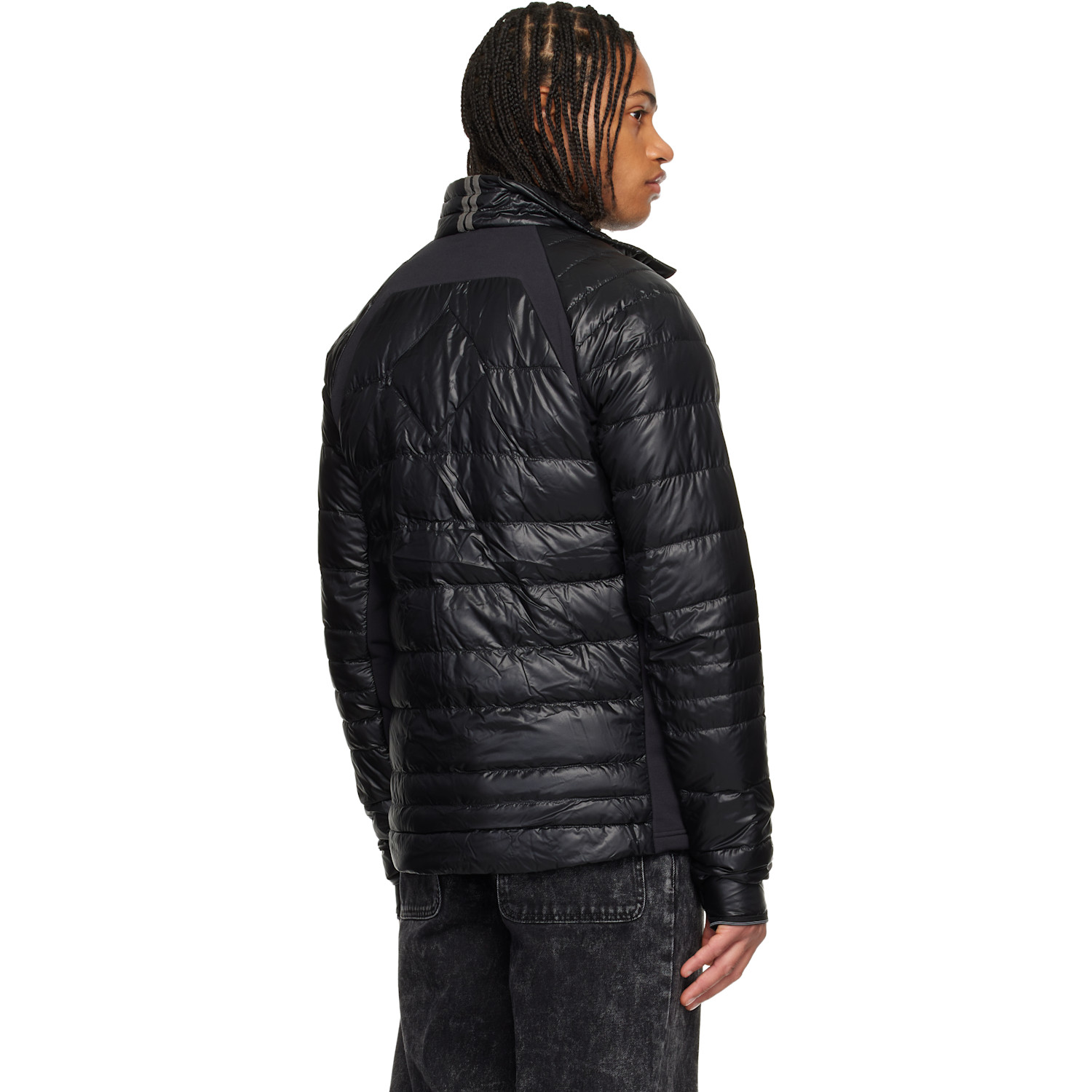  Canada Goose Black Hybridge Lite Down Jacket 