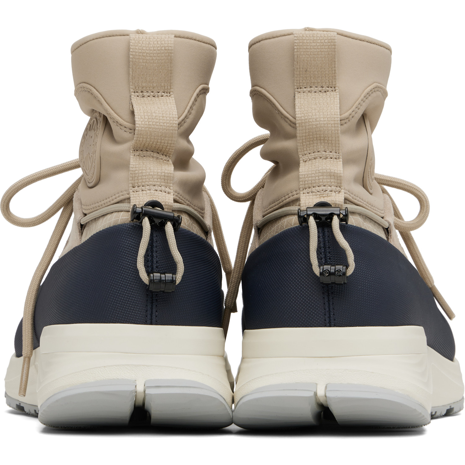  Canada Goose Tan Glacier Trail High Sneakers 