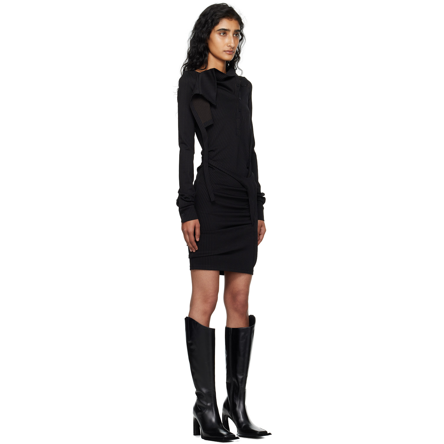  Ottolinger Black Ada Minidress 
