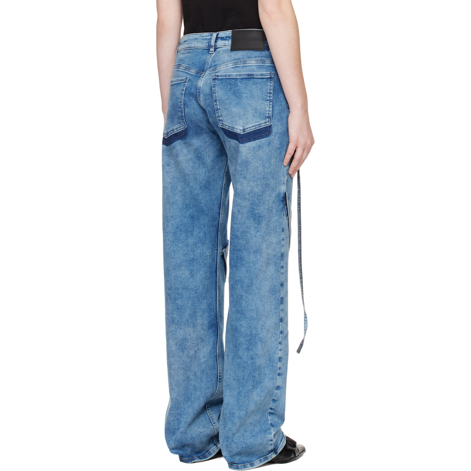  Ottolinger Blue Loose Fit Jeans 