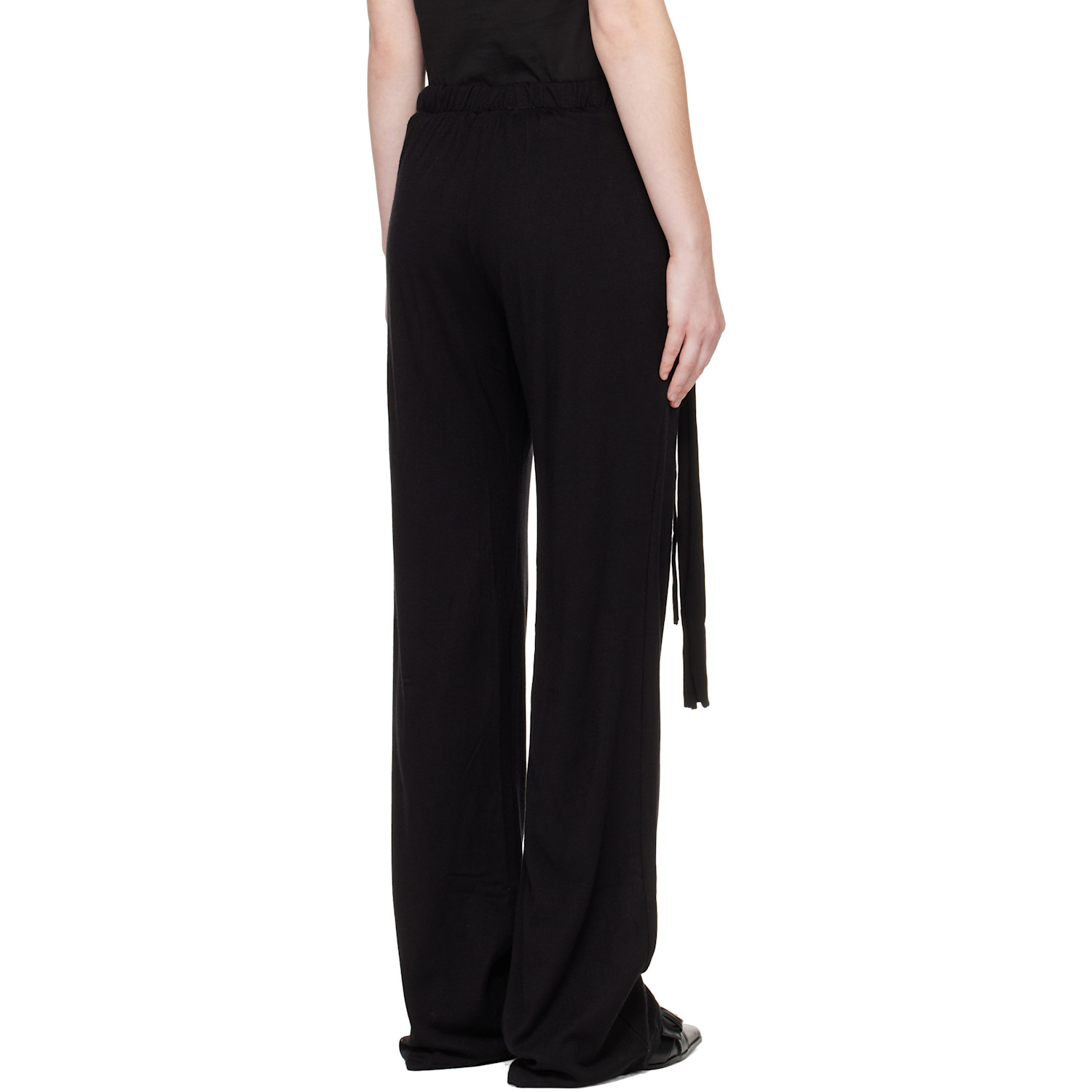  Ottolinger Black Knit Sweat Lounge Pants 