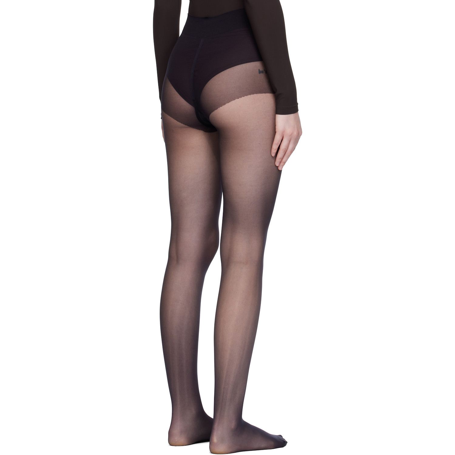  Wolford Black Pure 10 Tights 