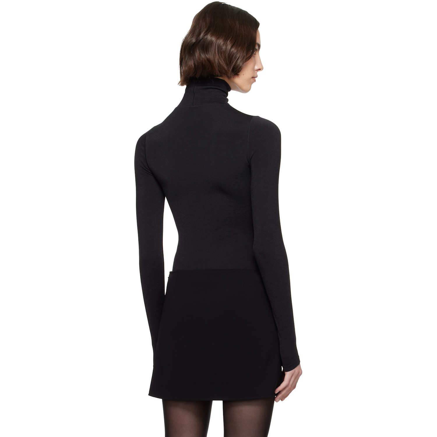  Wolford Black Colorado String Bodysuit 