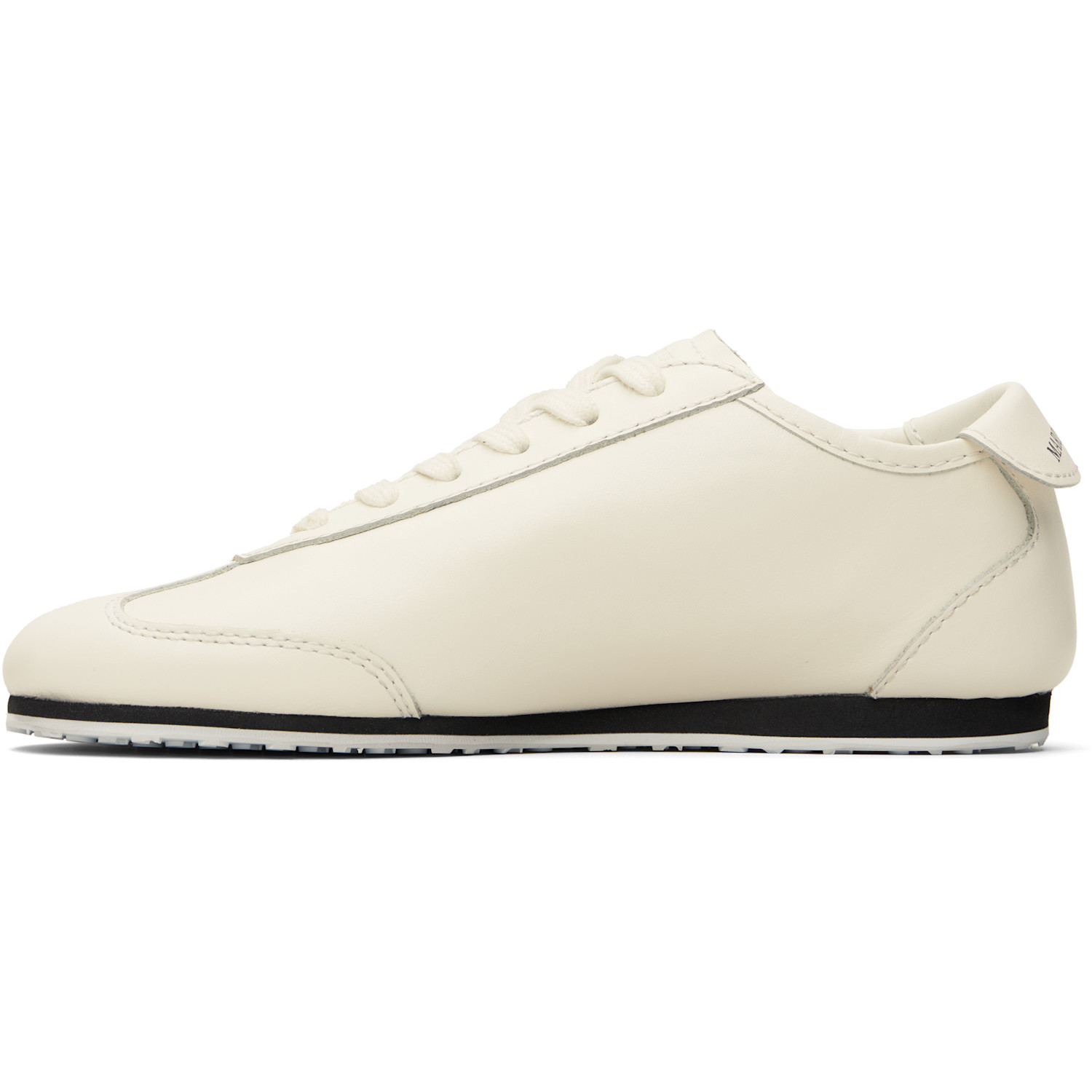  Marine Serre Off-white Matte Leather Ms Astra Sneakers 