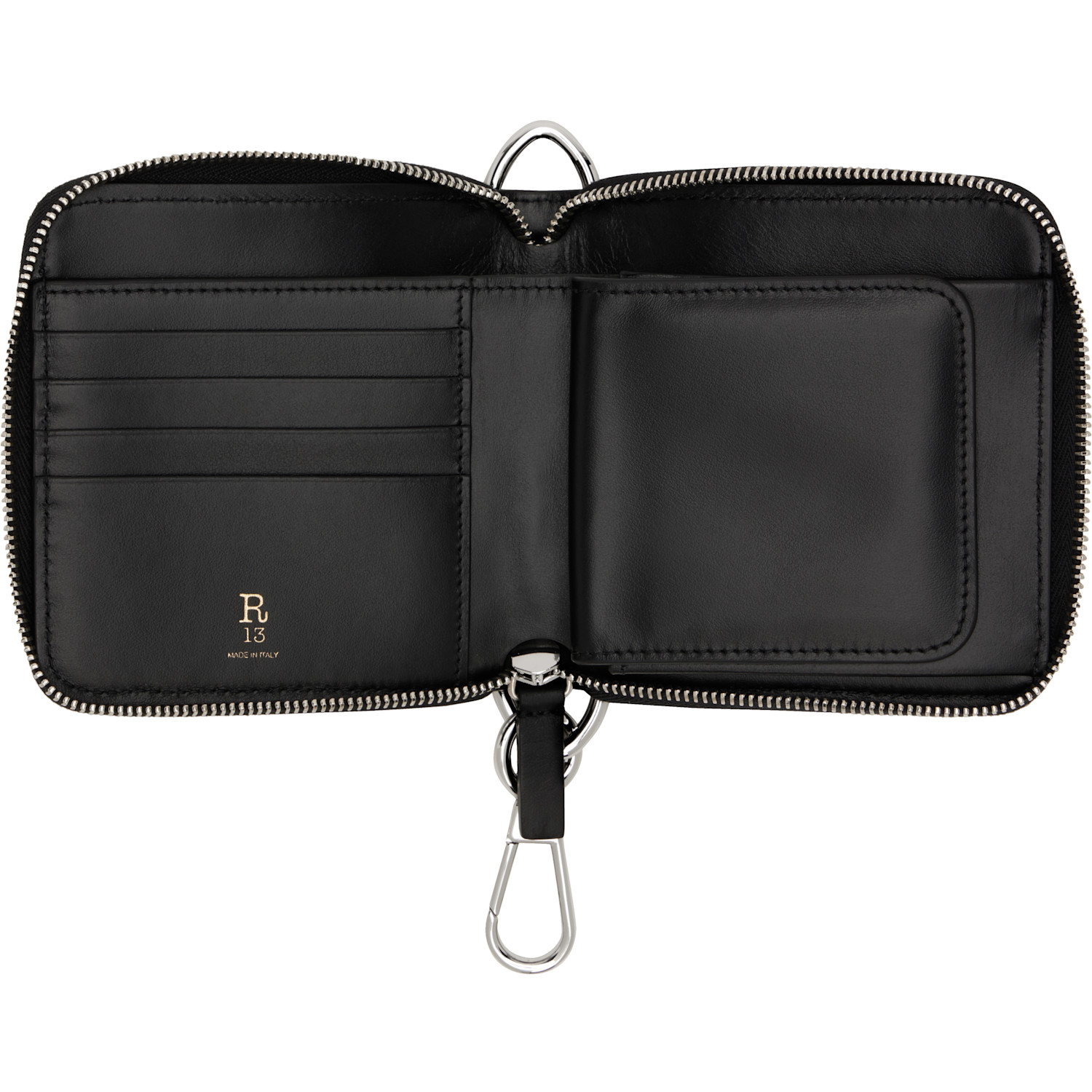  R13 Black Clasp Wallet 