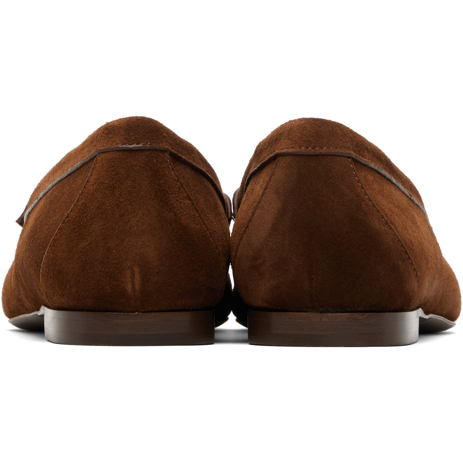  R13 Brown Pointed Toe Loafers 