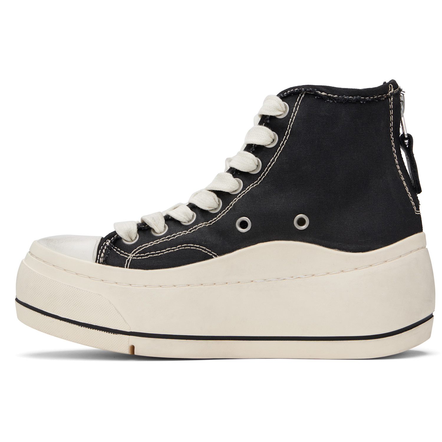  R13 Black Kurt High Top Sneakers 